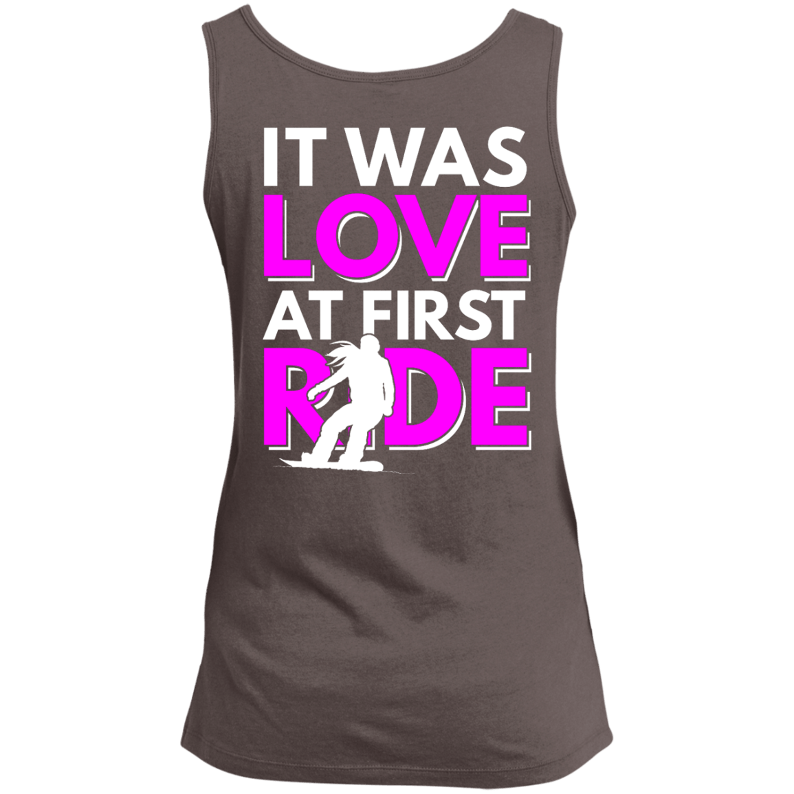 It Was Love At First Ride Tank Tops - Powderaddicts