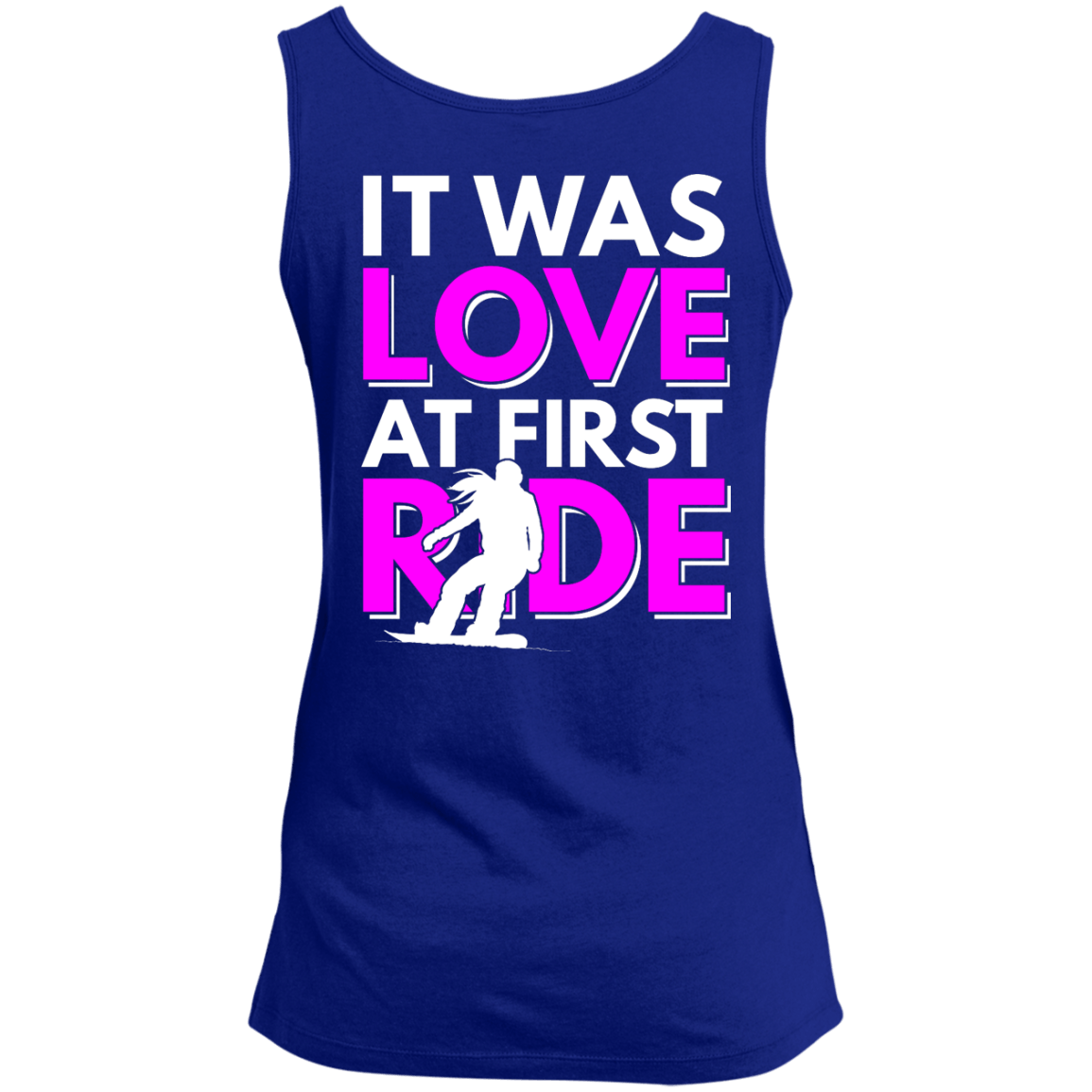 It Was Love At First Ride Tank Tops - Powderaddicts
