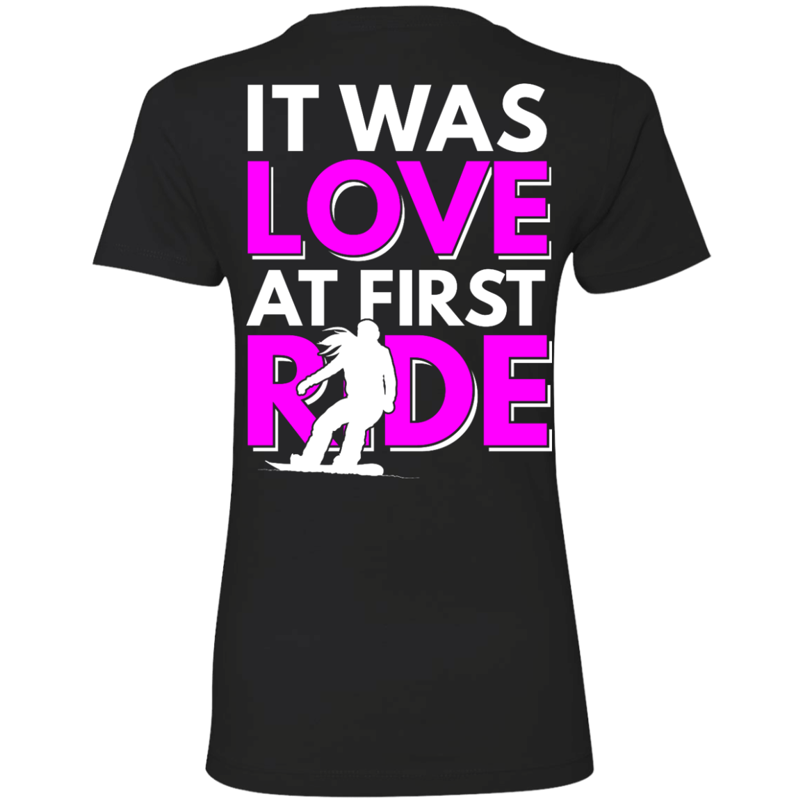 It Was Love At First Ride Tees - Powderaddicts