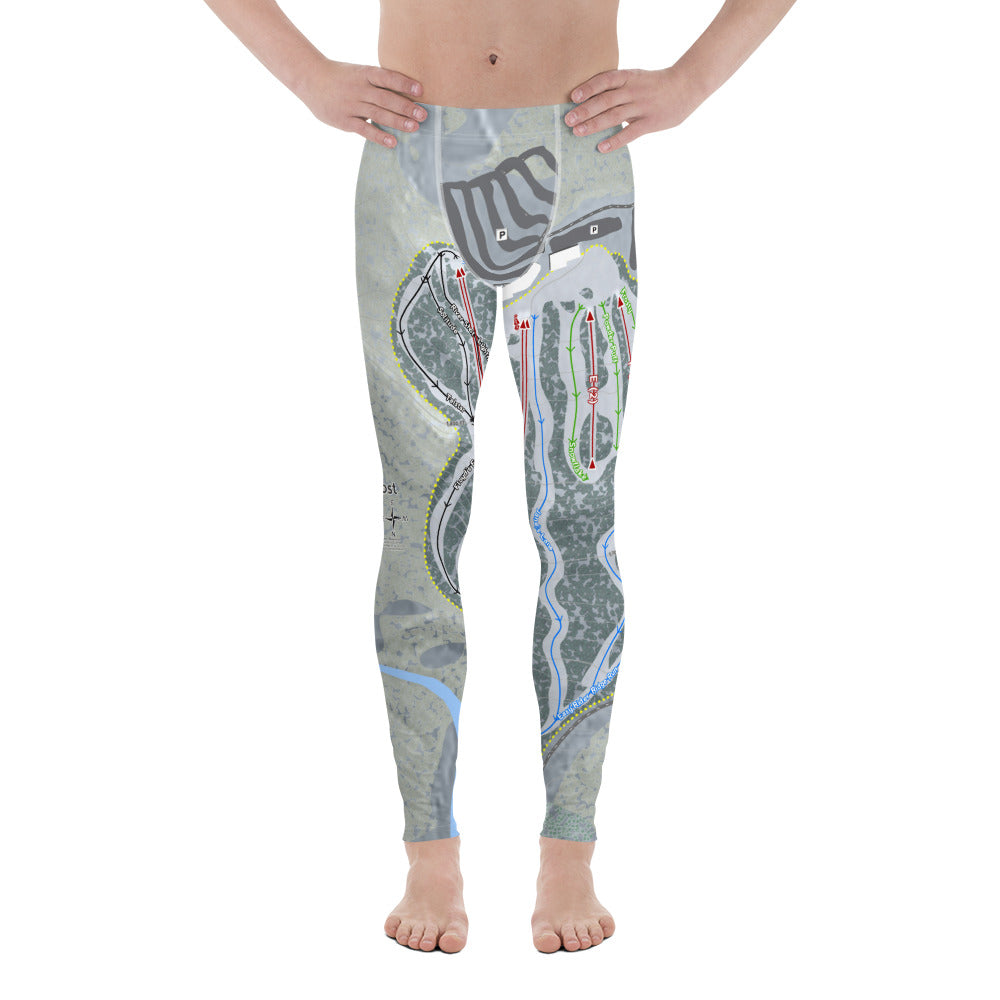 Jack Frost, Pennsylvania Ski Trail Map Men's Base Layer Bottom