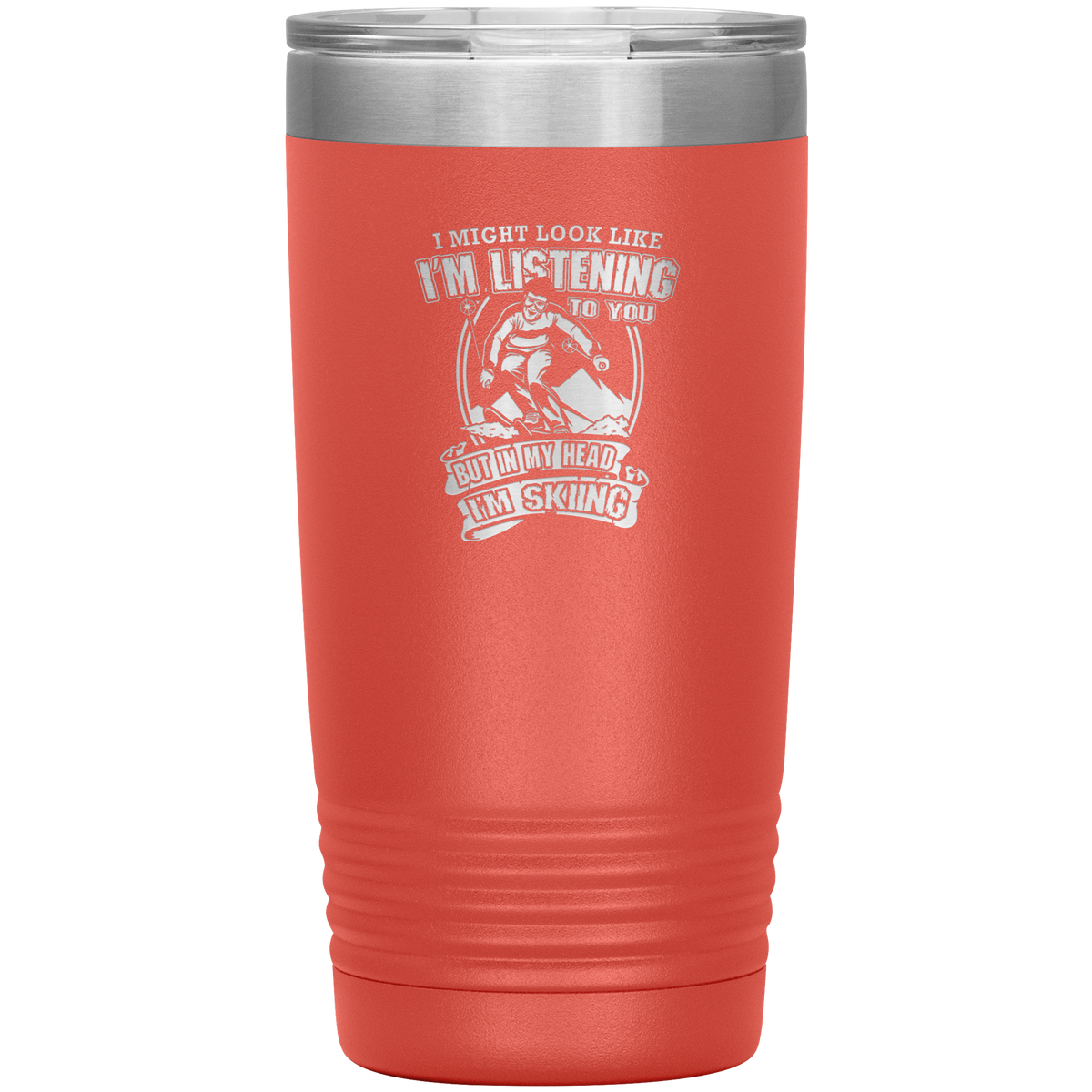 I Might Look Like I'm Listening To You 20oz Tumbler - Powderaddicts