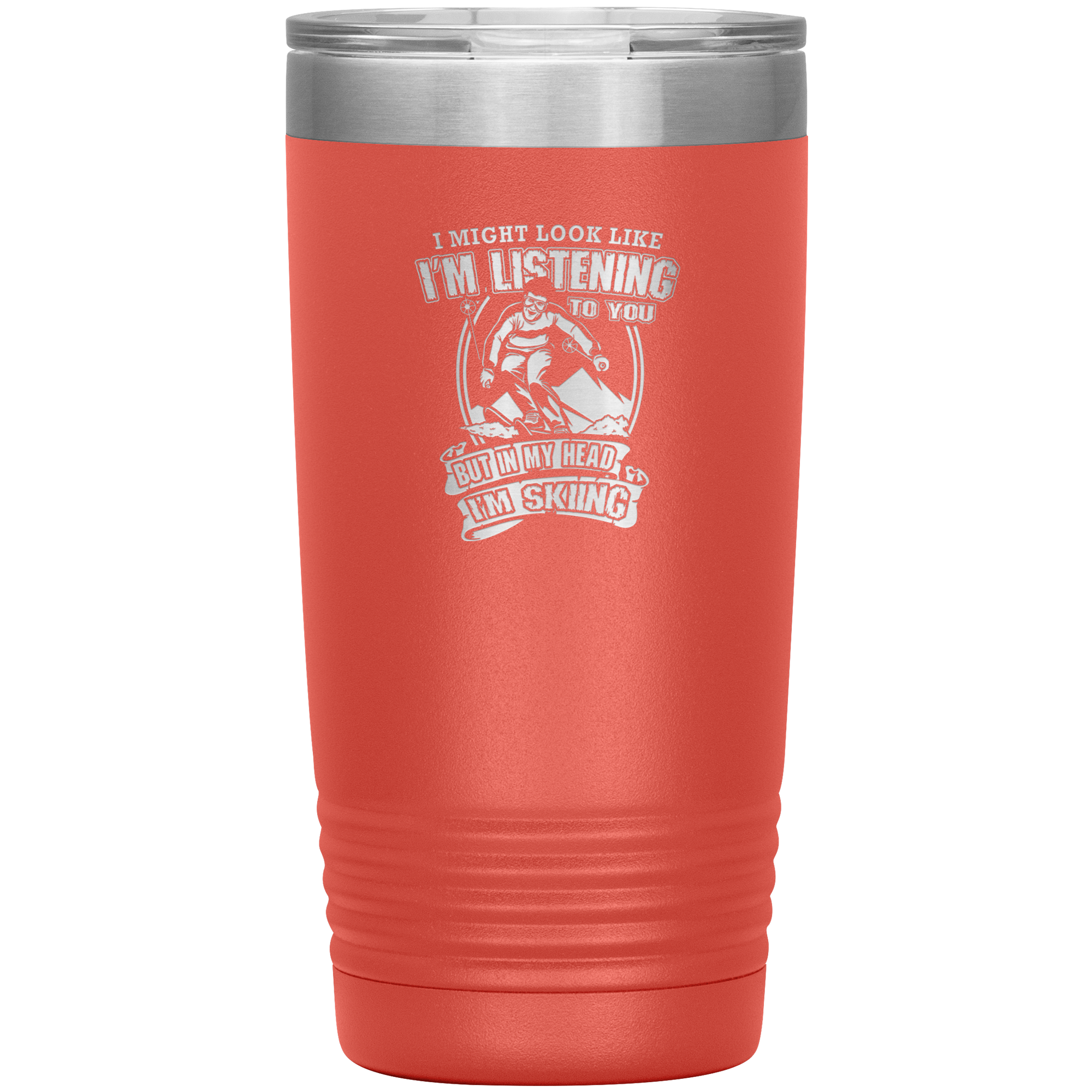 I Might Look Like I'm Listening To You 20oz Tumbler - Powderaddicts