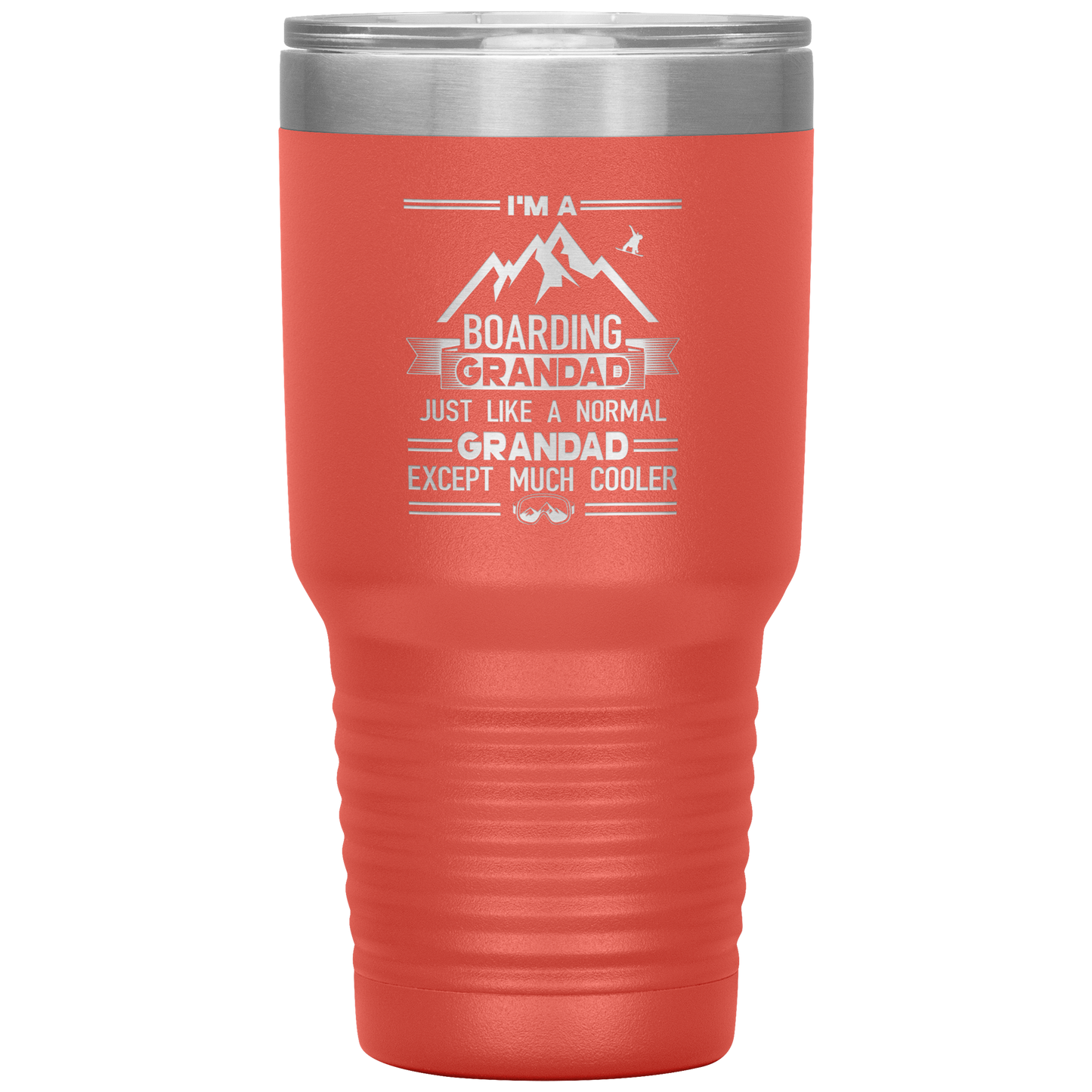 I'm A Boarding Grandad 30oz Tumbler - Powderaddicts