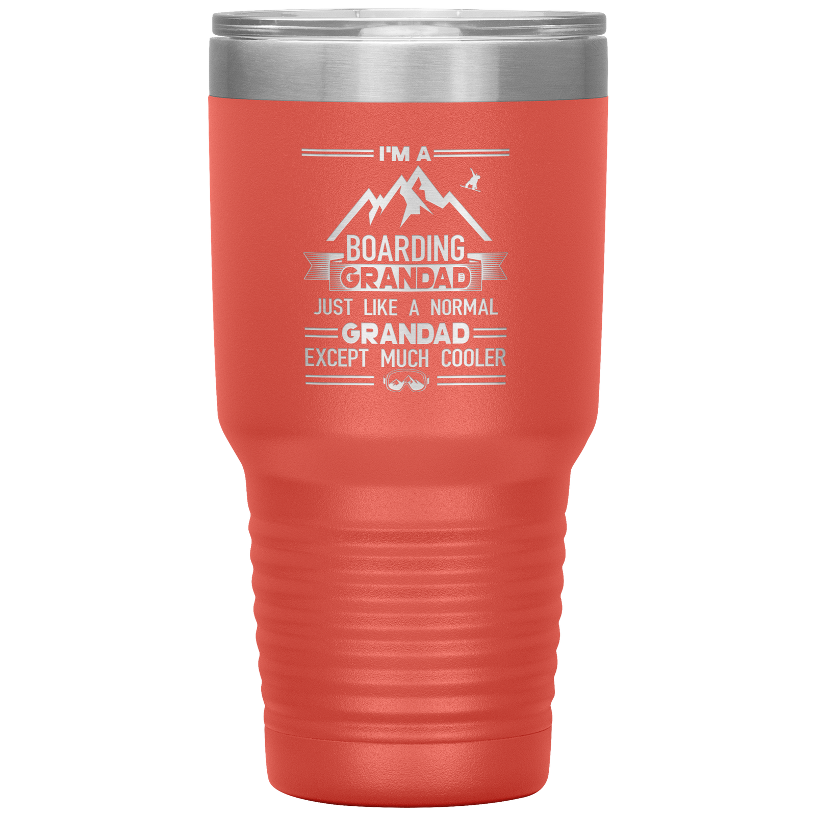 I'm A Boarding Grandad 30oz Tumbler - Powderaddicts