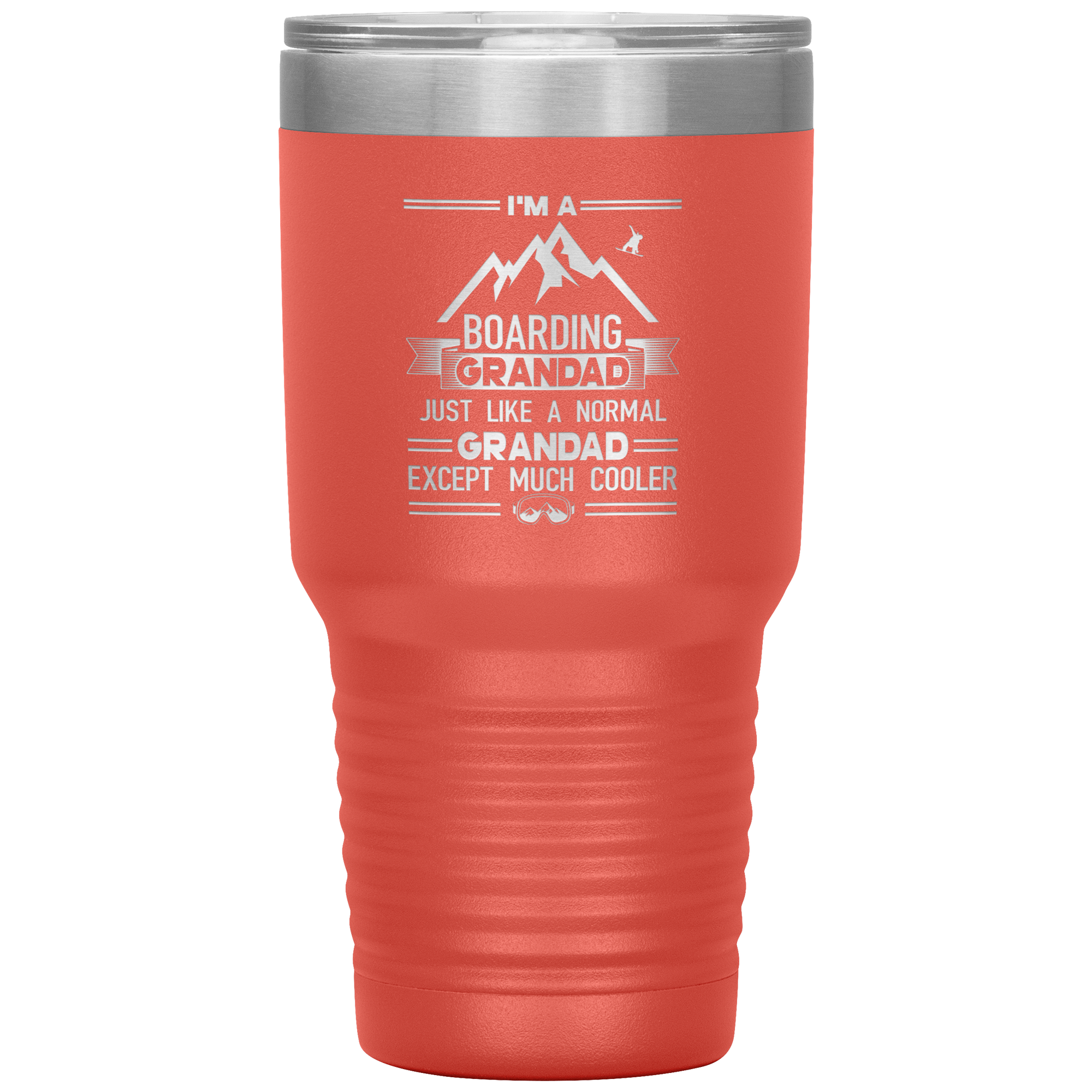 I'm A Boarding Grandad 30oz Tumbler - Powderaddicts