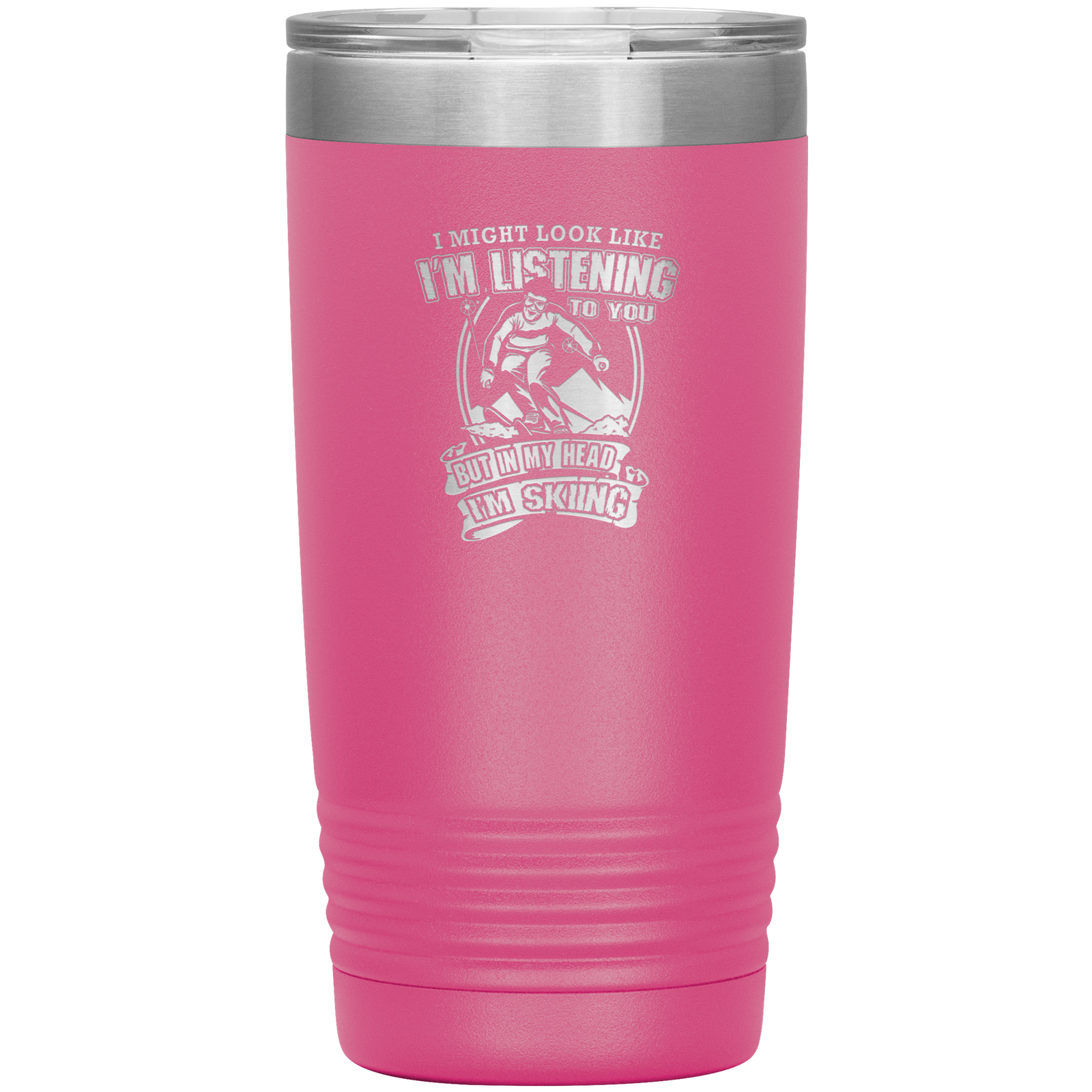I Might Look Like I'm Listening To You 20oz Tumbler - Powderaddicts