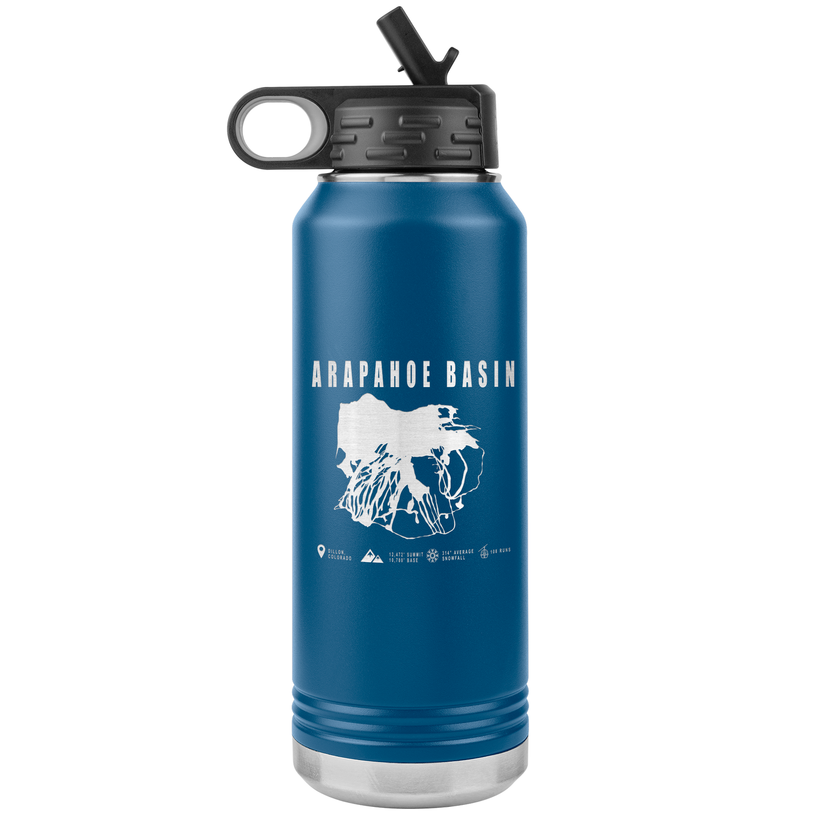 Arapahoe Basin,Colorado Ski Resort 32oz Tumbler - Powderaddicts