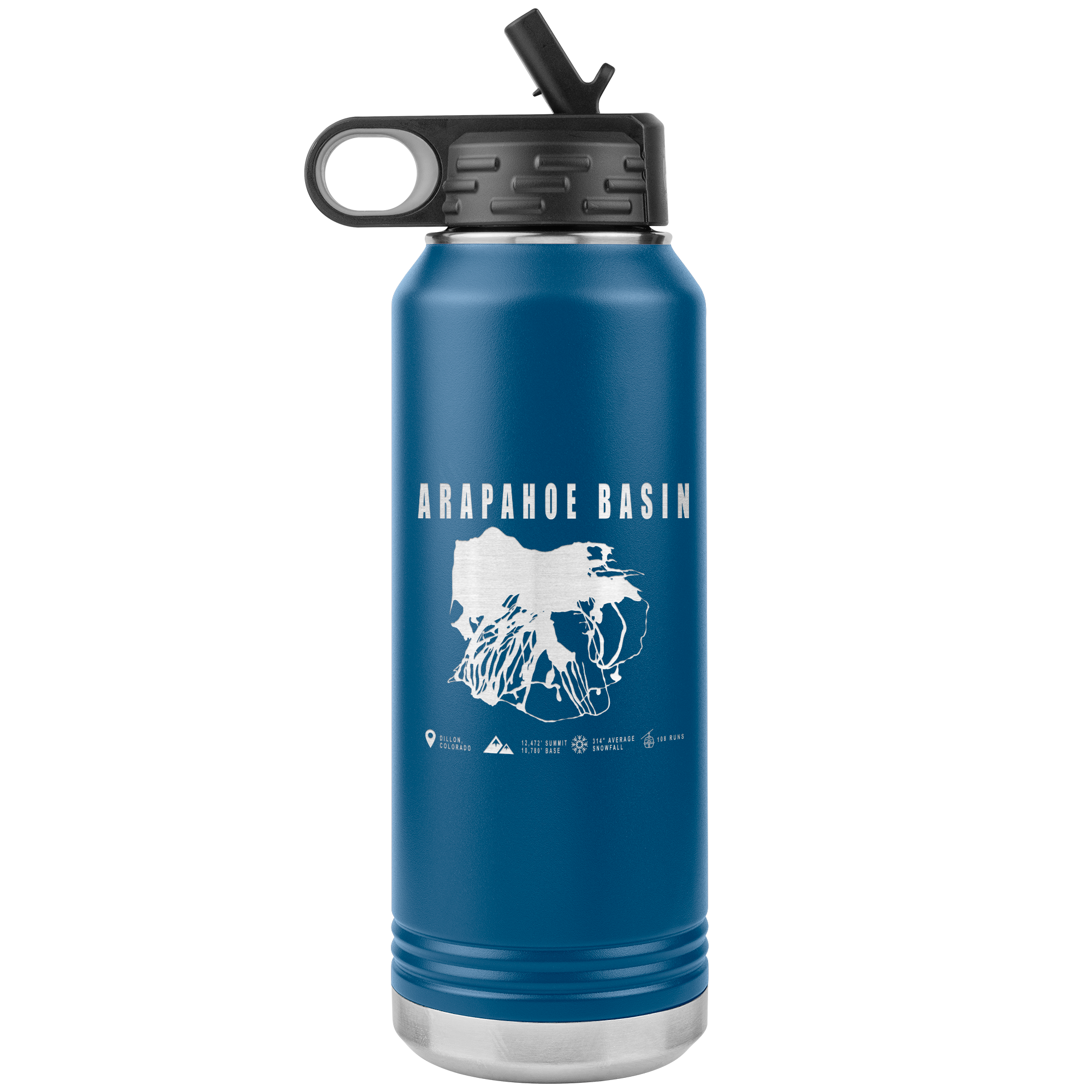 Arapahoe Basin,Colorado Ski Resort 32oz Tumbler - Powderaddicts