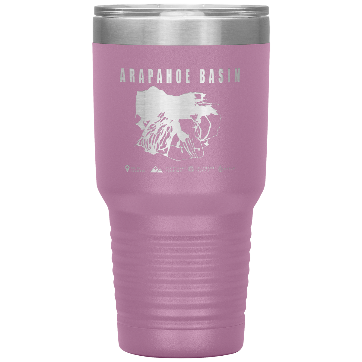 Arapahoe Basin,Colorado Ski Resort 30oz Tumbler - Powderaddicts