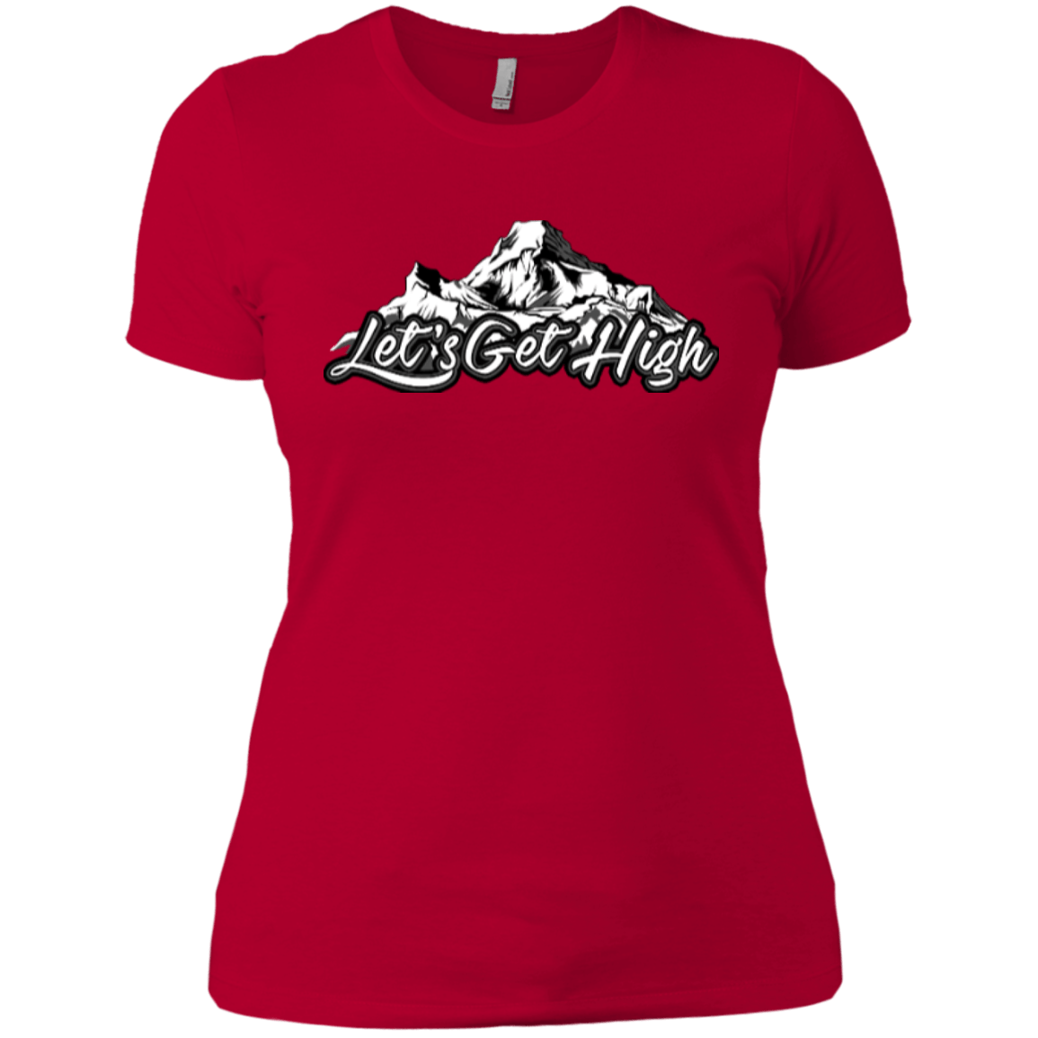 Let&#39;s Get High Ladies Tees - Powderaddicts