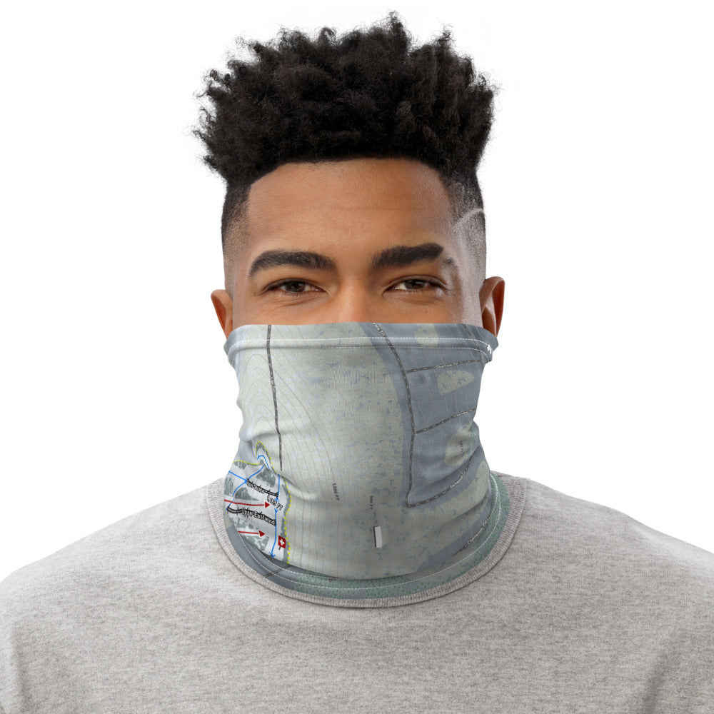 Liberty Mountain, Pennsylvania Ski Trail Map Printed Neck Gaiter