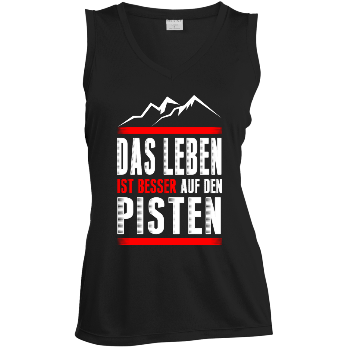 Life Is Better On Slopes - German Tank Tops - Powderaddicts