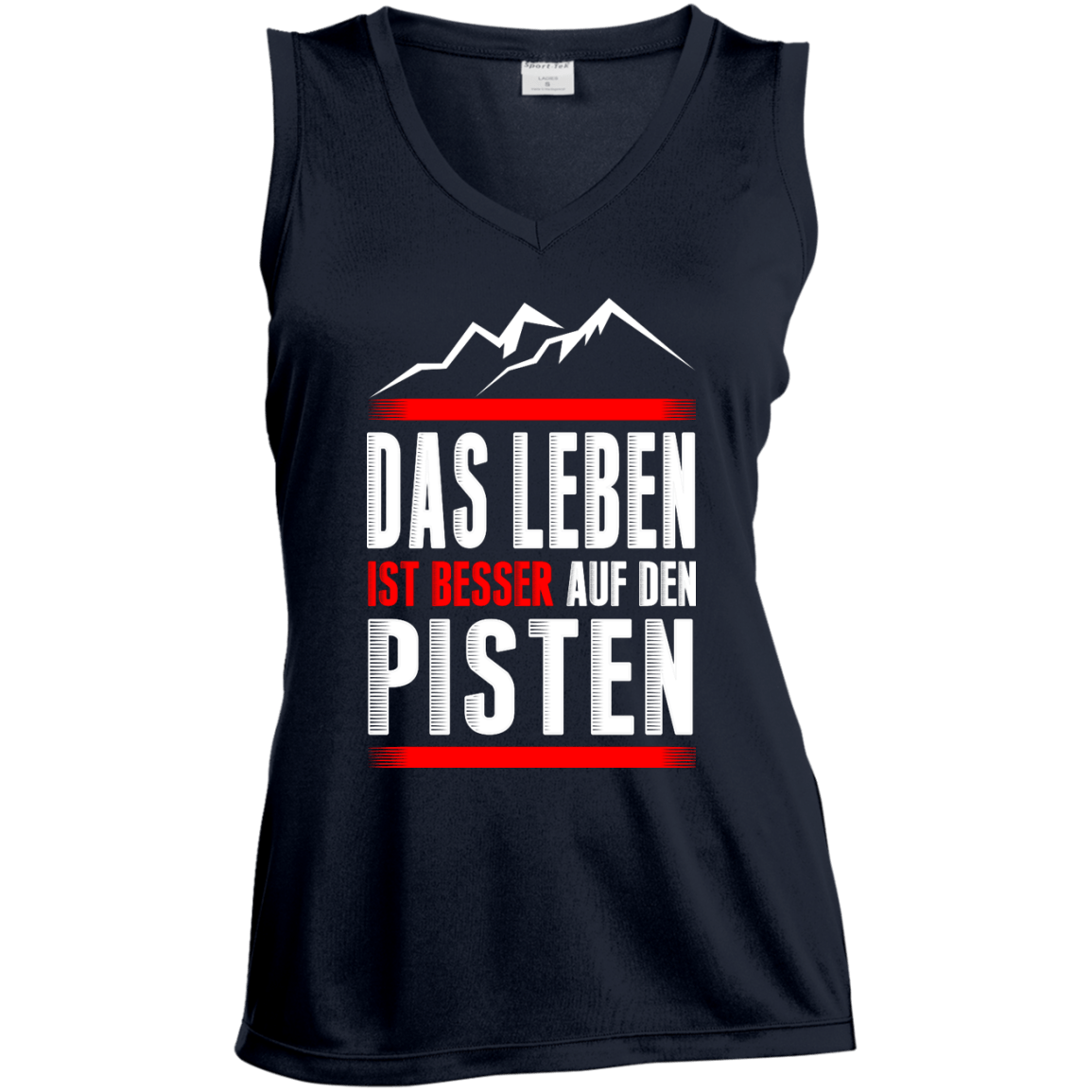 Life Is Better On Slopes - German Tank Tops - Powderaddicts