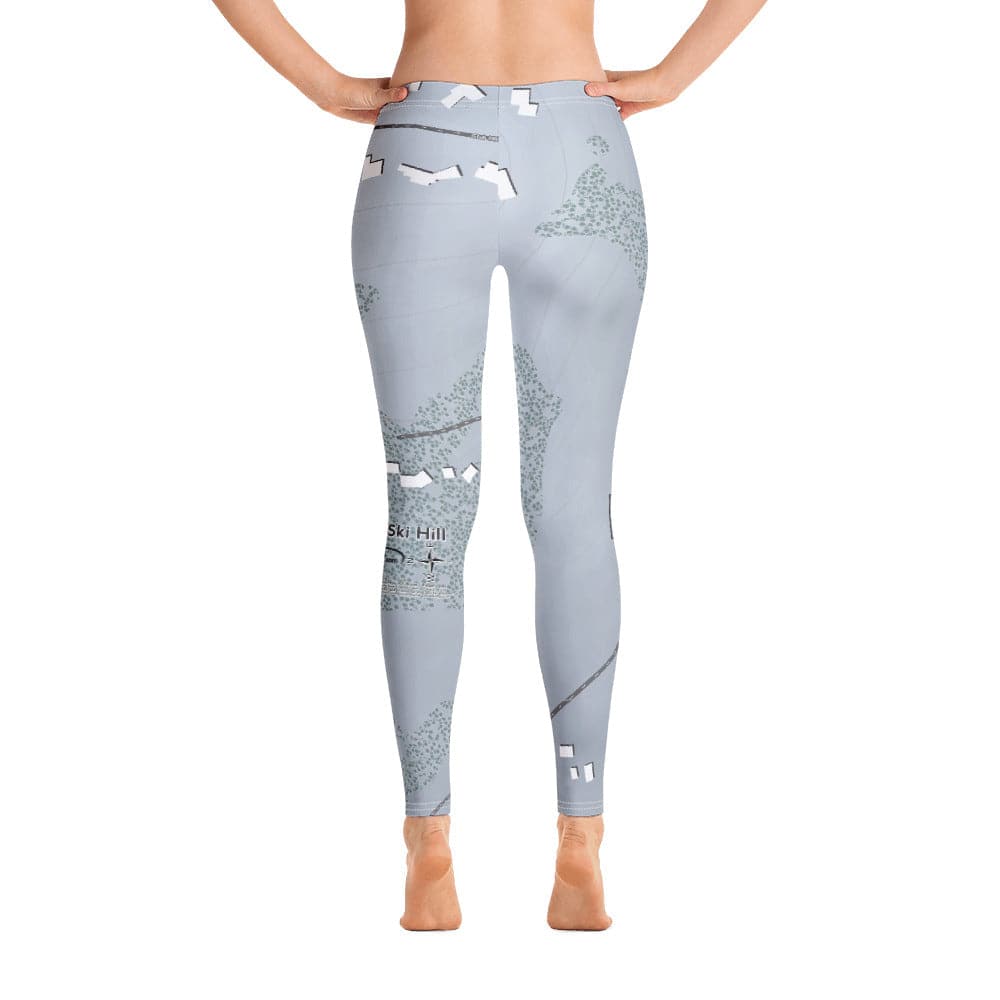 Little Ski Hill, Idaho Ski Trail Map Women's Base Layer Bottom