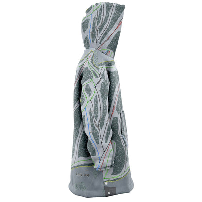 Loup Loup, Washington Ski Trail Map Snuggie - Powderaddicts