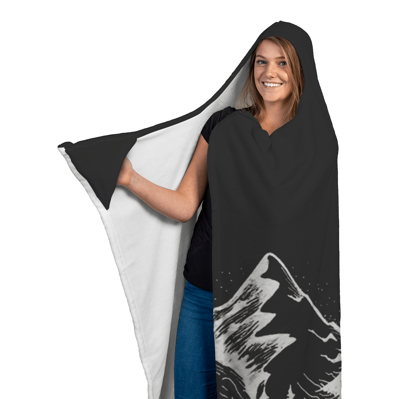 Love Ski Hooded Blanket - Powderaddicts
