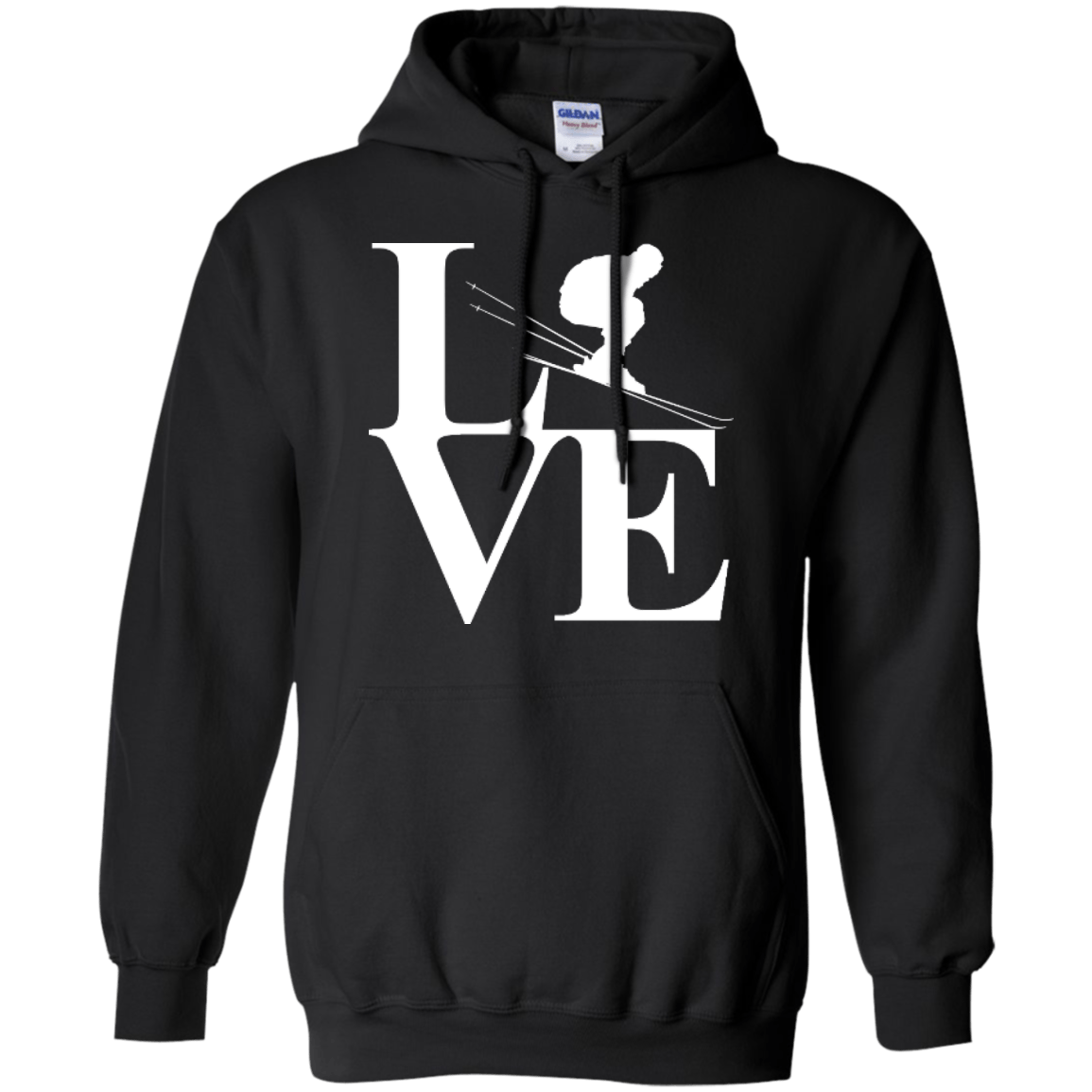 Love Skiing Hoodies - Powderaddicts