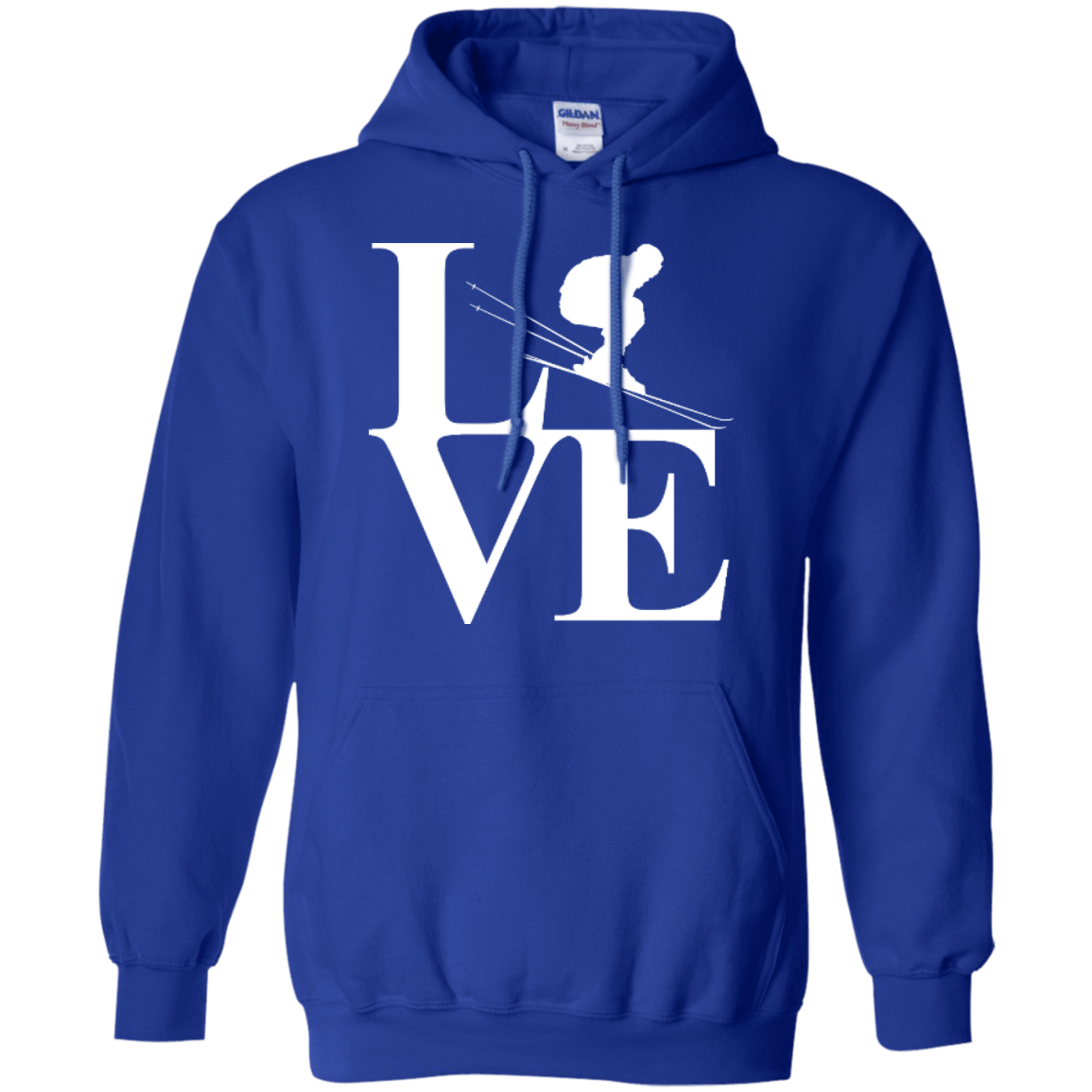 Love Skiing Hoodies - Powderaddicts