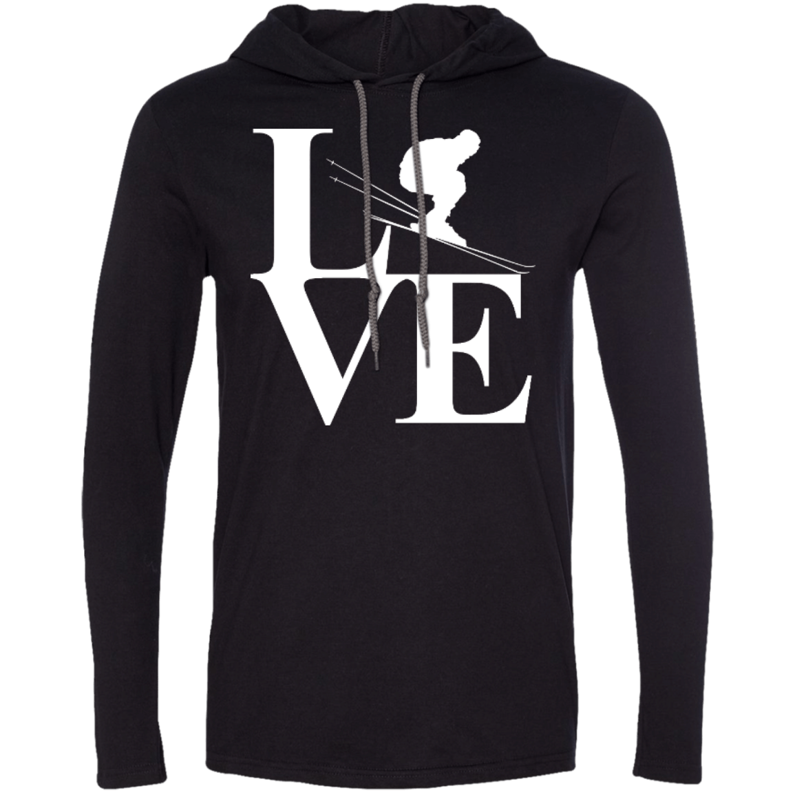Love Skiing Hoodies - Powderaddicts