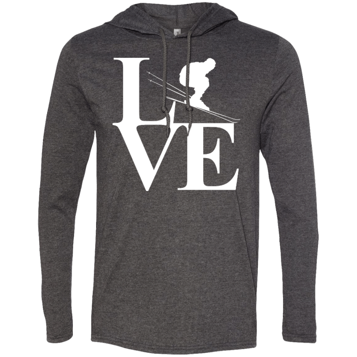 Love Skiing Hoodies - Powderaddicts