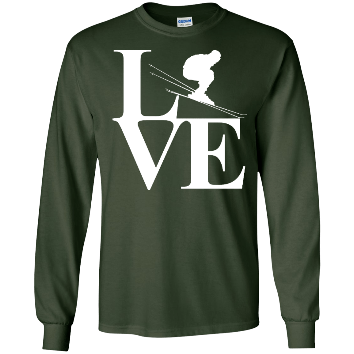 Love Skiing Long Sleeves - Powderaddicts