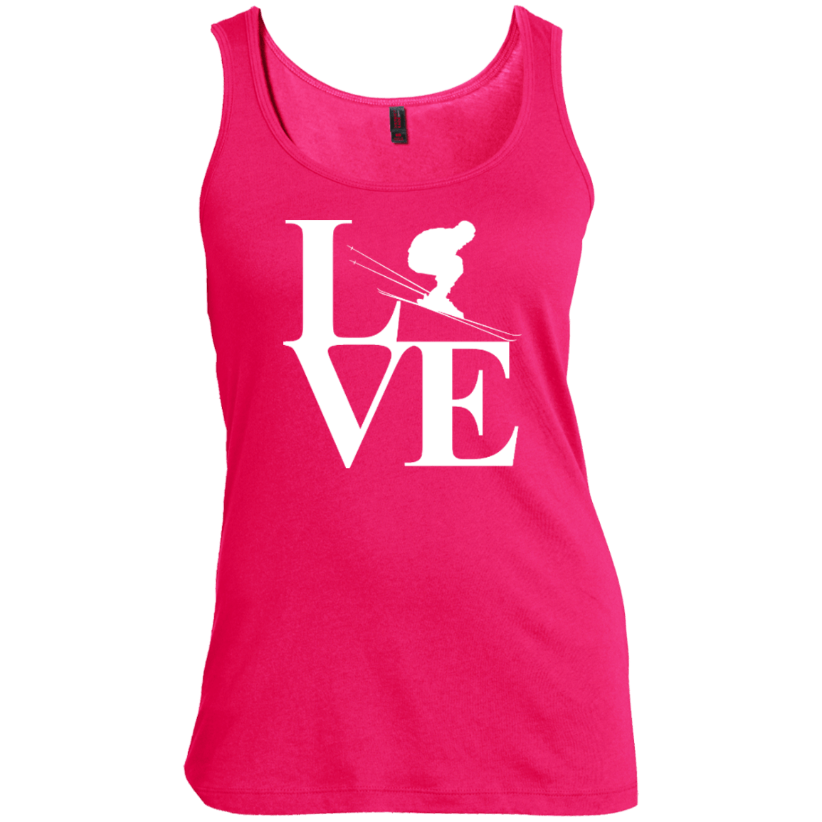 Love Skiing Tank Tops - Powderaddicts