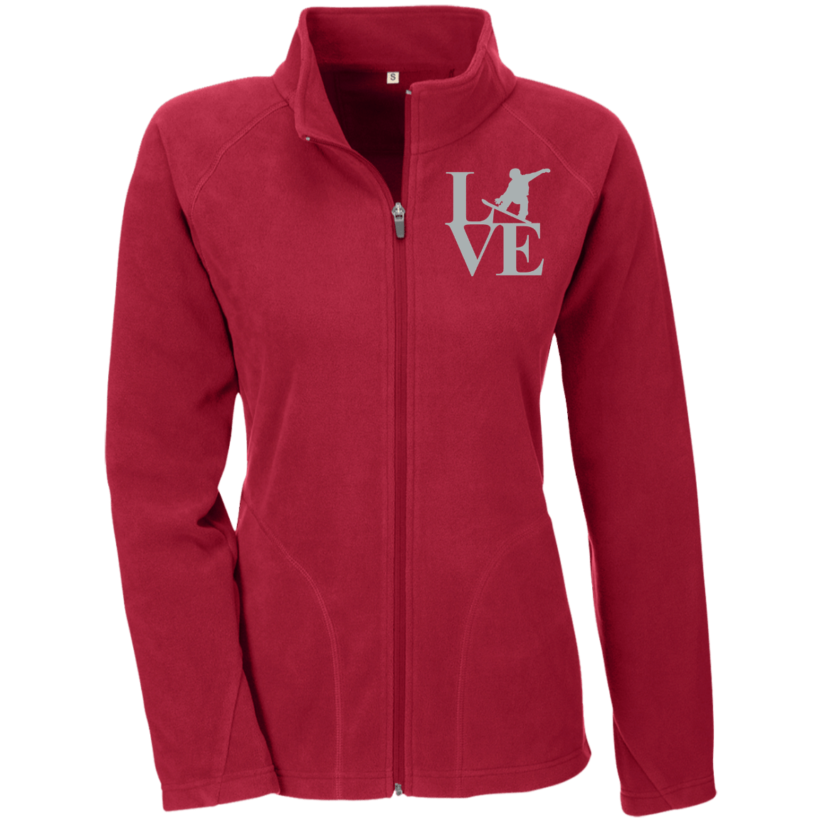 LOVE SNOWBOARD-Beanie-Silver15 Love Snowboard Ladies' Microfleece - Powderaddicts