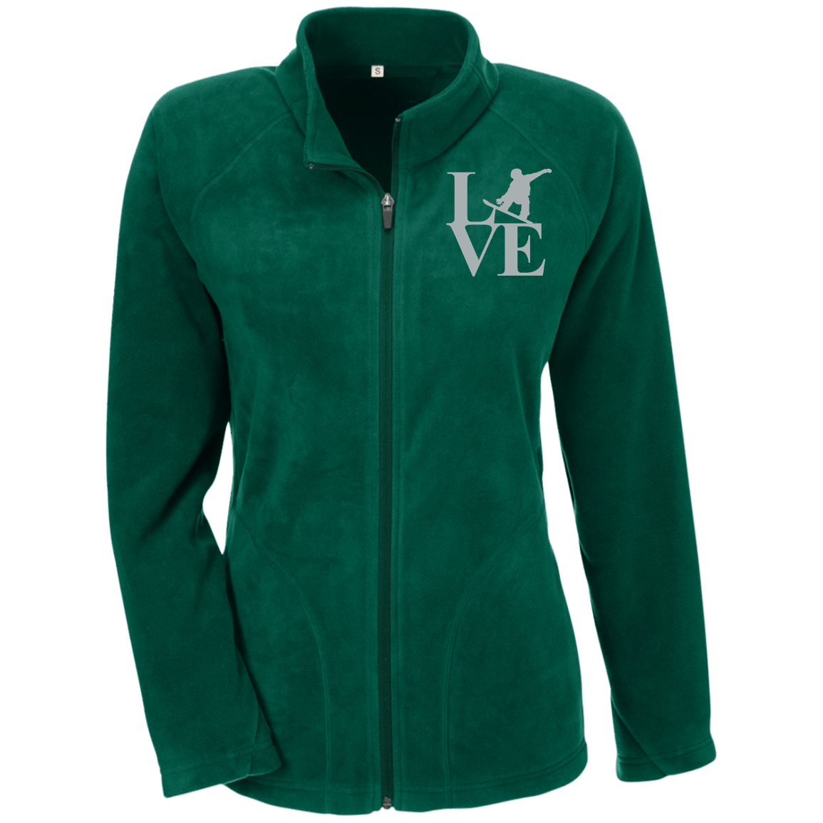 LOVE SNOWBOARD-Beanie-Silver15 Love Snowboard Ladies' Microfleece - Powderaddicts