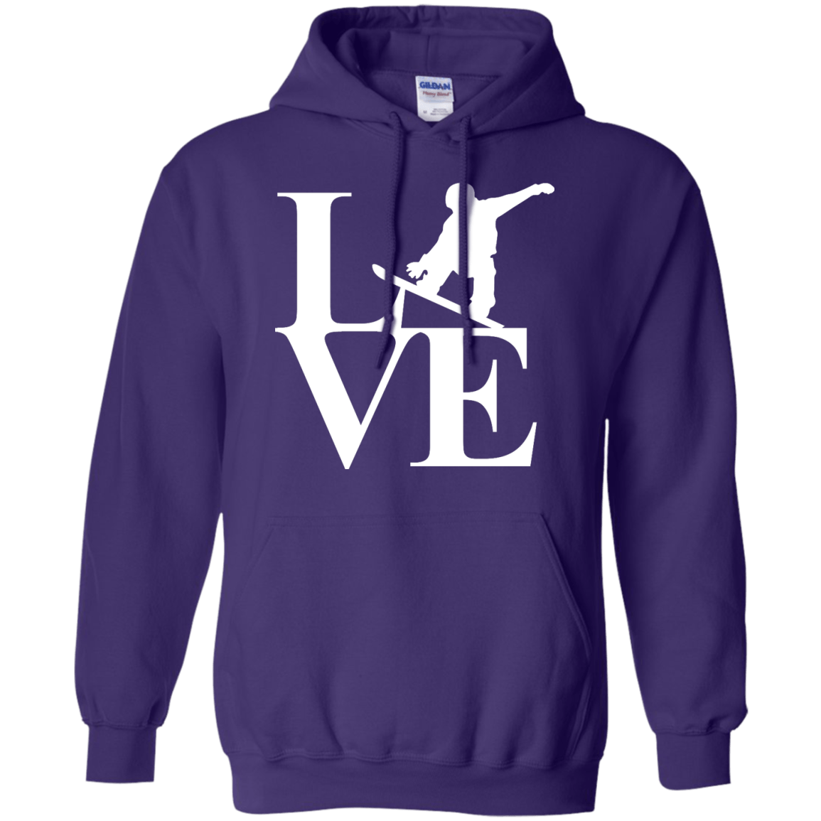 Love Snowboard Hoodies - Powderaddicts