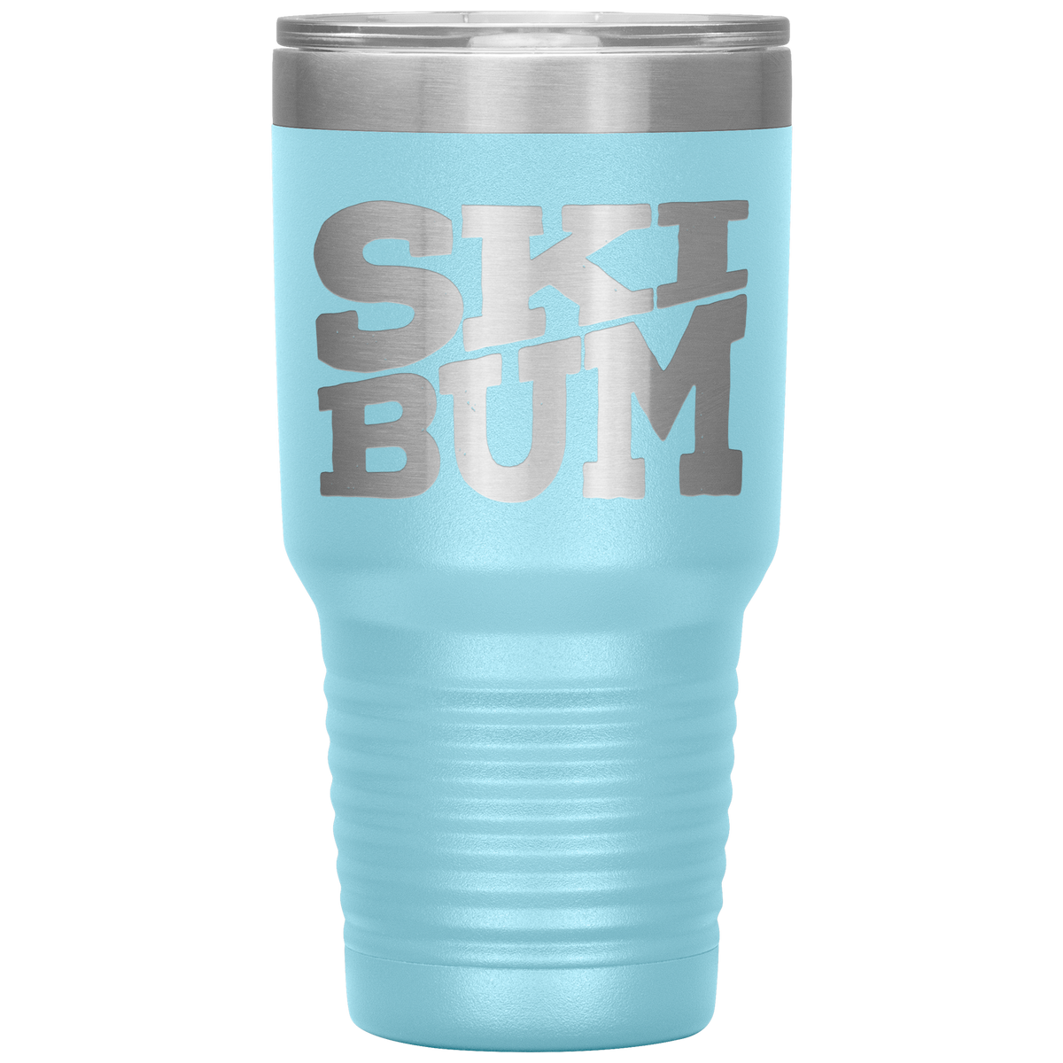 Ski Bum 30oz laser Etched Tumbler - Powderaddicts