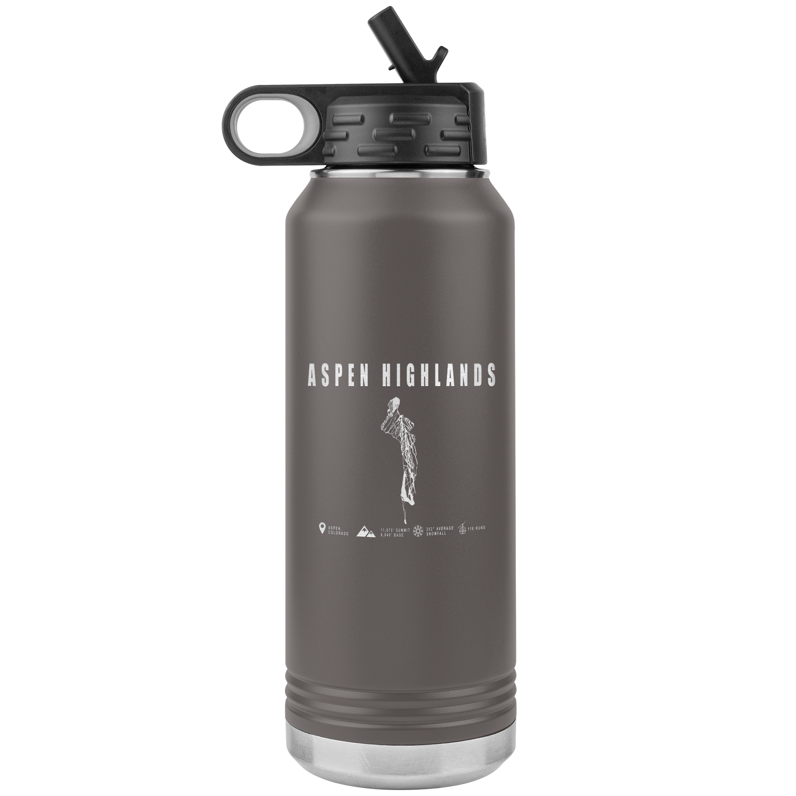 Aspen Highlands, Colorado Ski Resort 32oz Tumbler - Powderaddicts