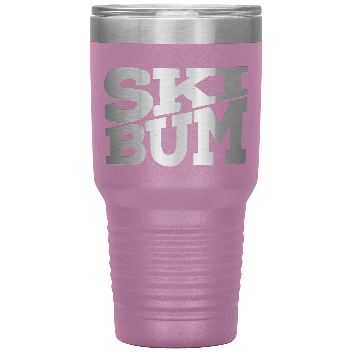 Ski Bum 30oz laser Etched Tumbler - Powderaddicts