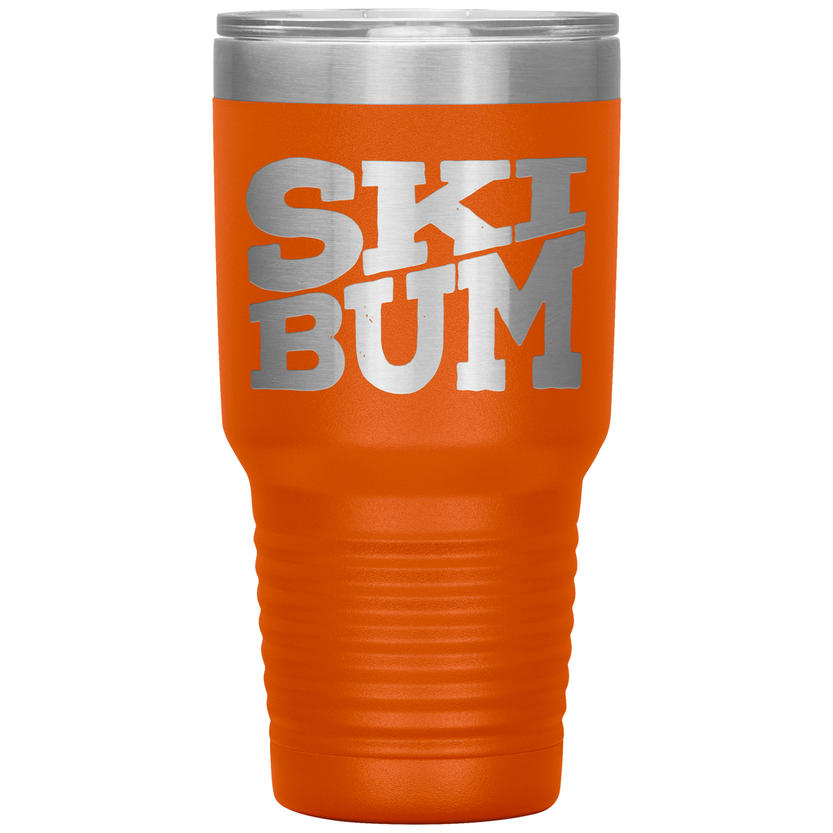 Ski Bum 30oz laser Etched Tumbler - Powderaddicts