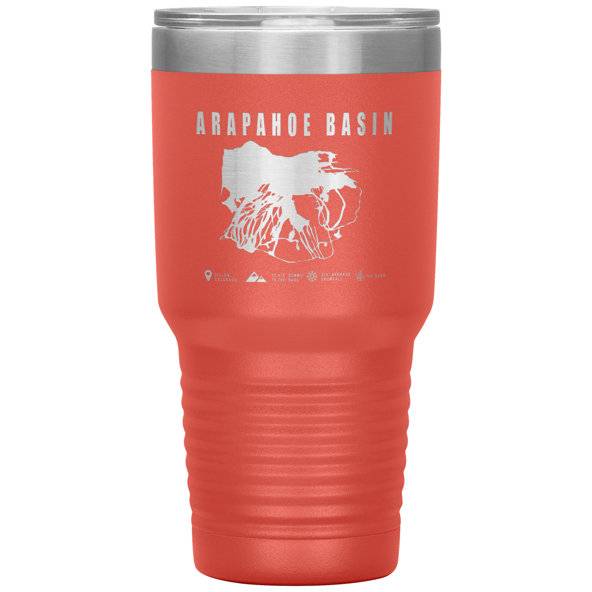 Arapahoe Basin,Colorado Ski Resort 30oz Tumbler - Powderaddicts