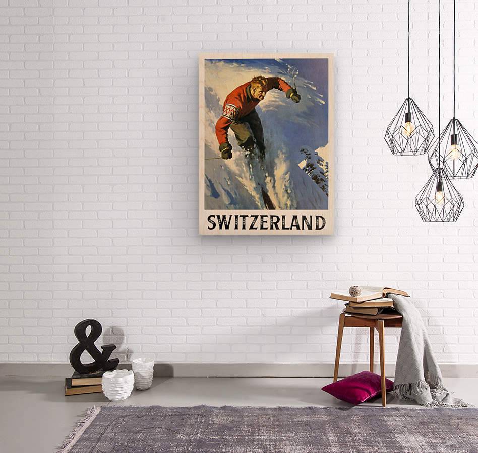 Man Skiing in Switzerland - Powderaddicts