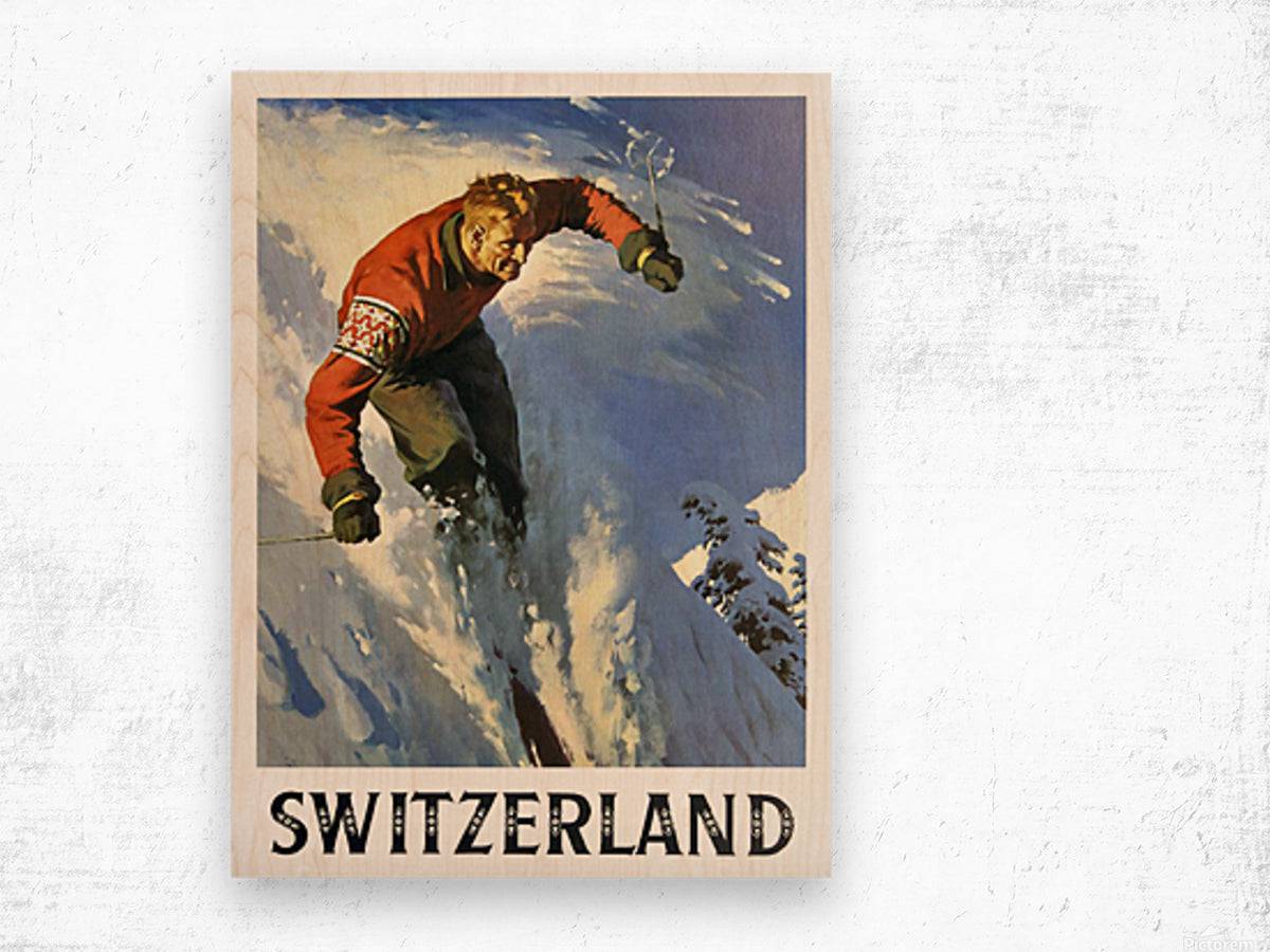 Man Skiing in Switzerland - Powderaddicts