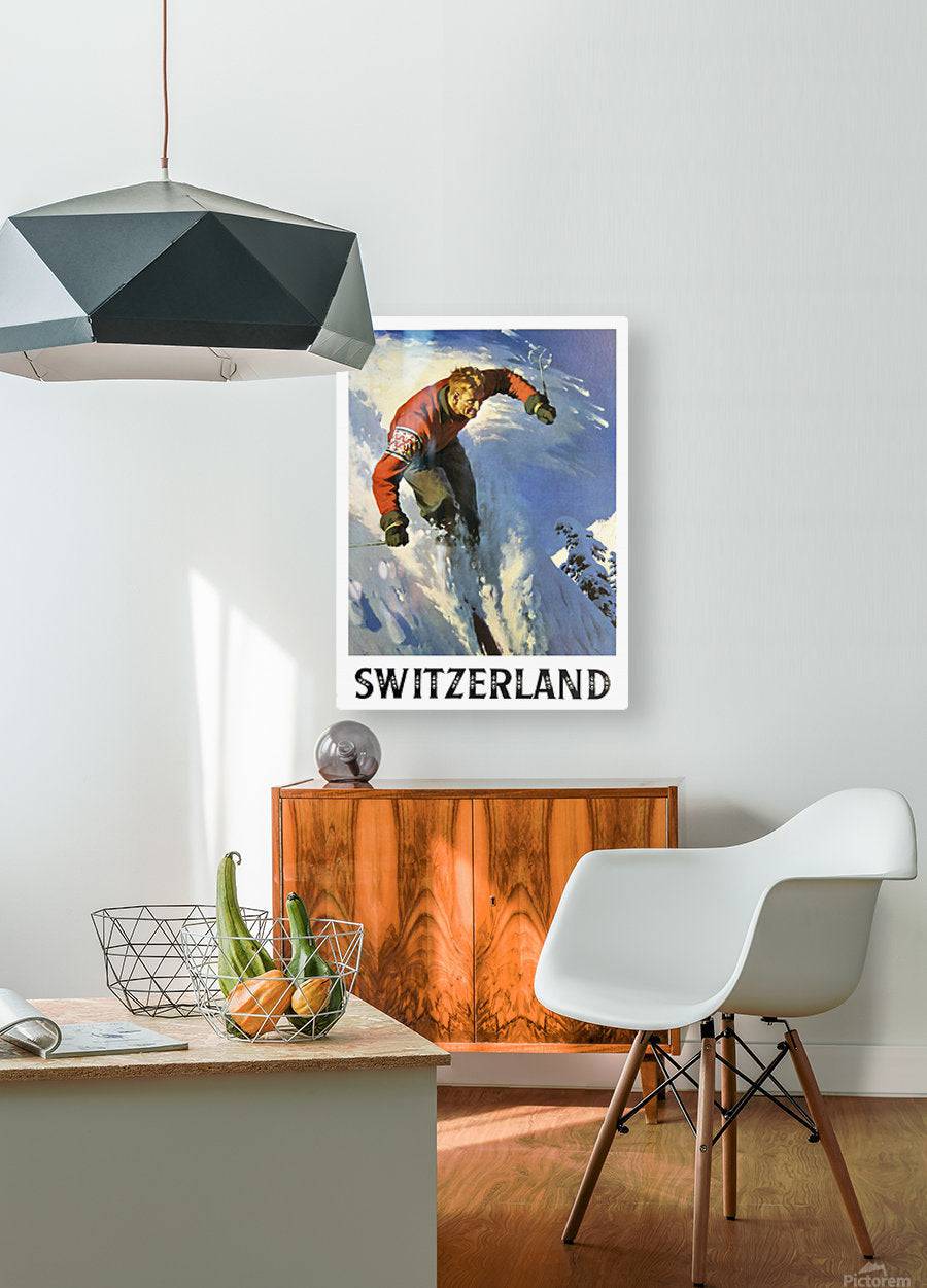 Man Skiing in Switzerland - Powderaddicts