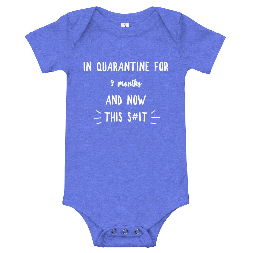 Quarantine Baby Body Suit - Powderaddicts