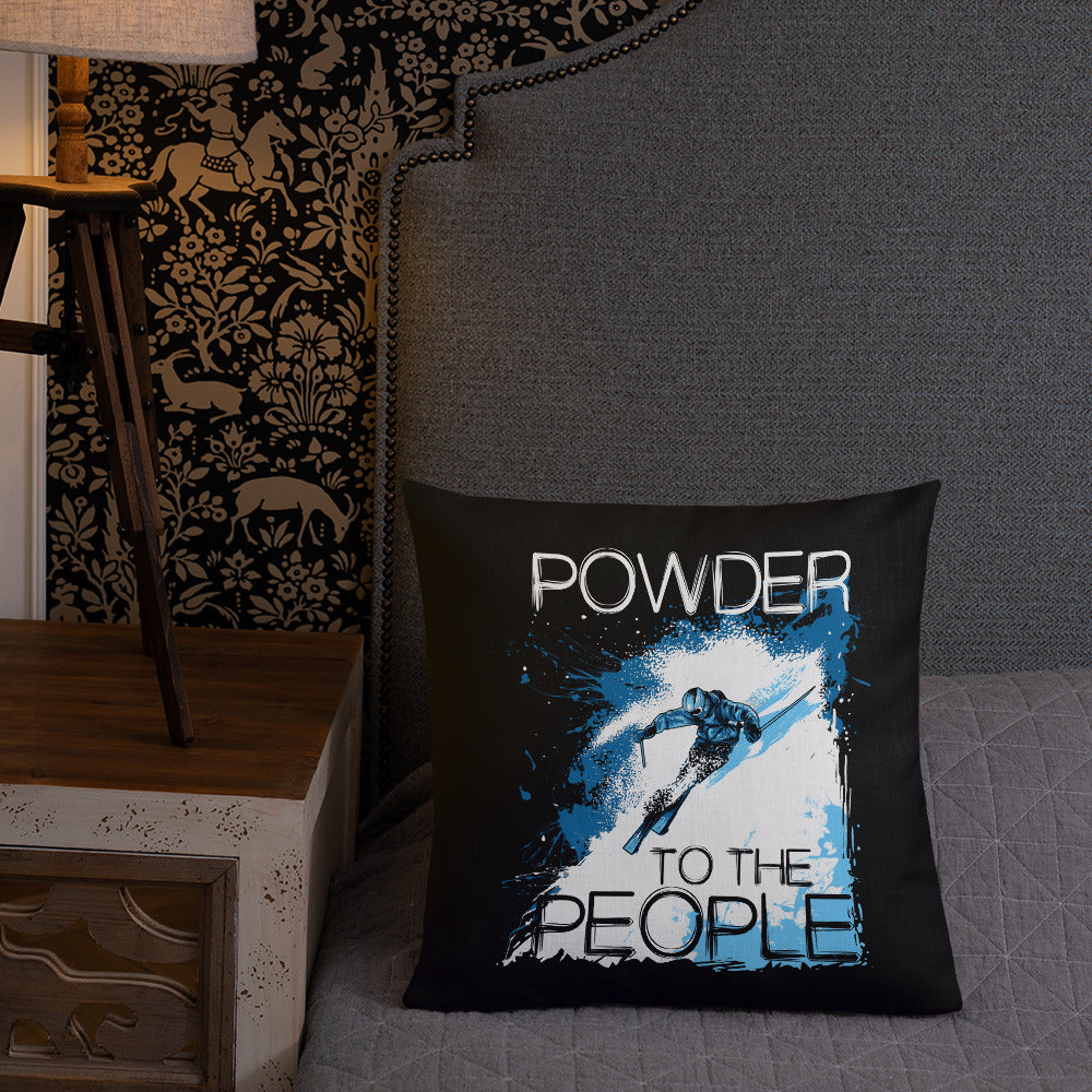 Premium Pillow Powder To The People Black - Powderaddicts