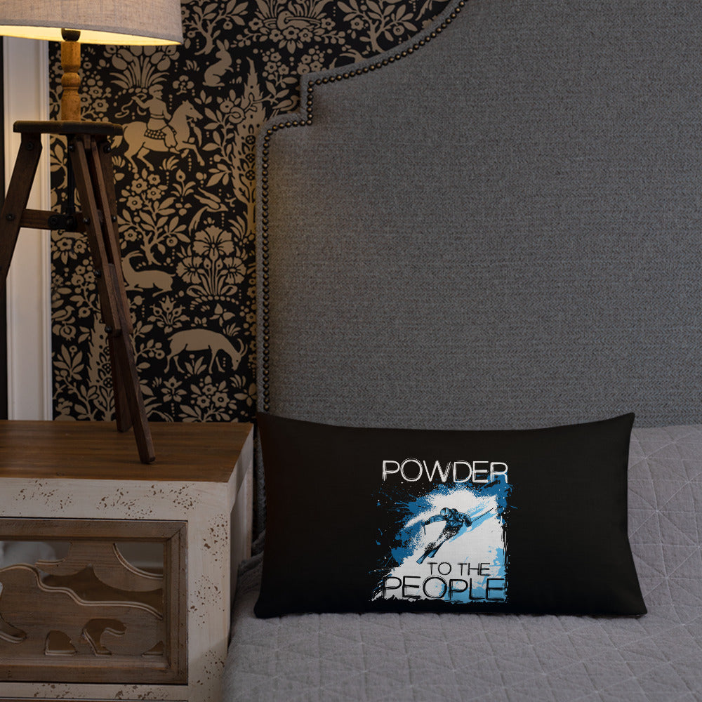 Premium Pillow Powder To The People Black - Powderaddicts