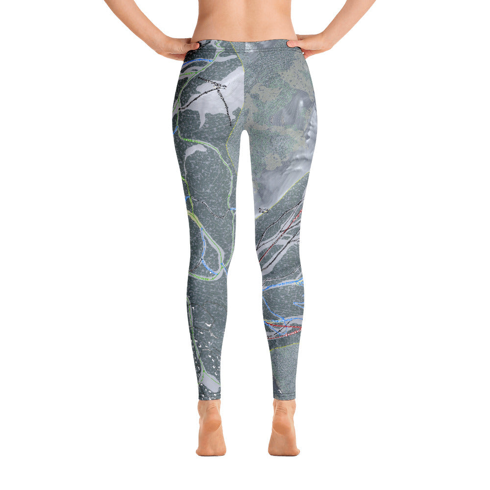 Telluride, Colorado Ski Trail Map - Leggings