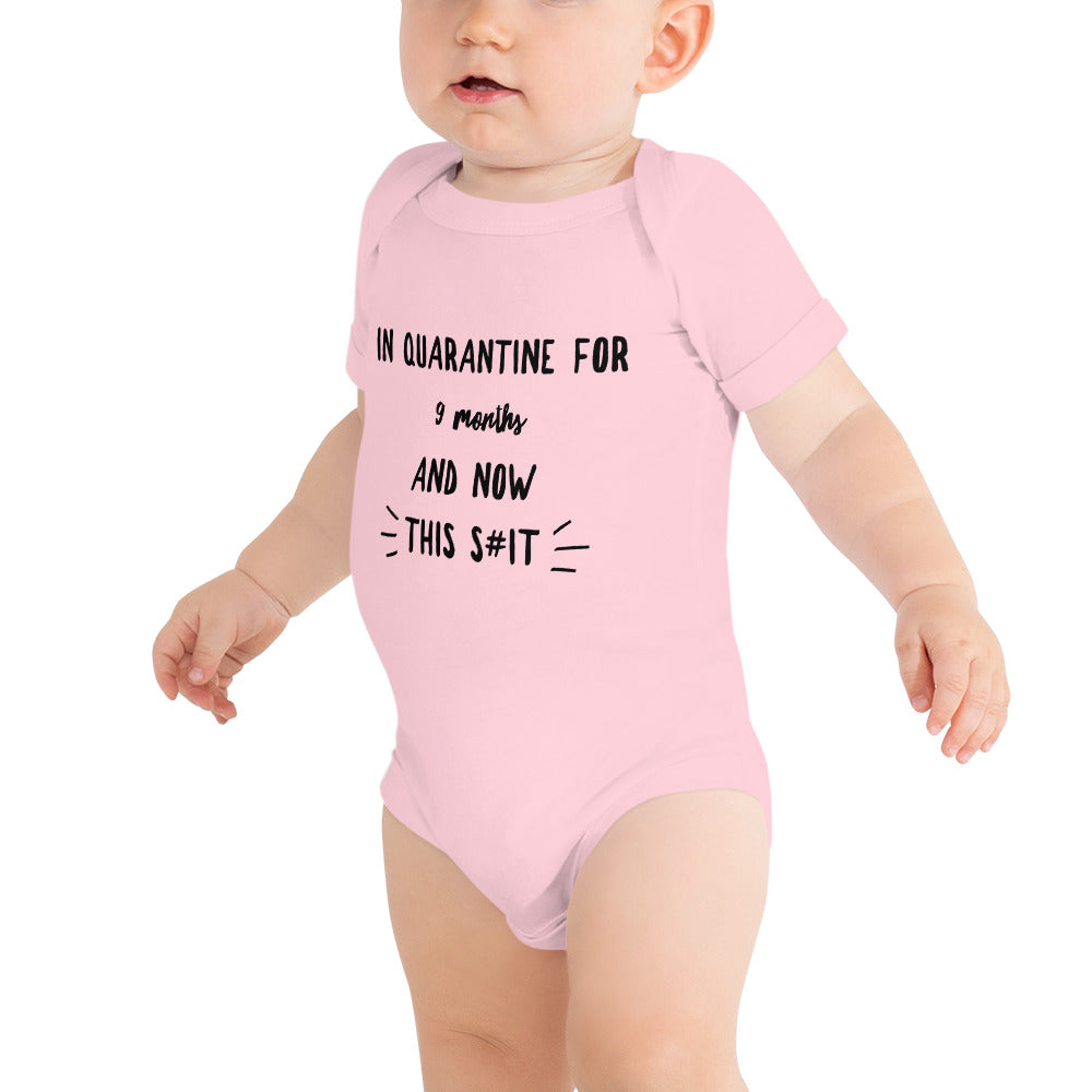Quarantine Baby Body Suit - Powderaddicts