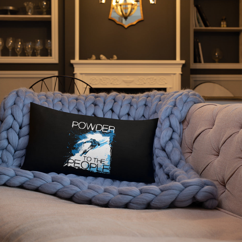 Premium Pillow Powder To The People Black - Powderaddicts