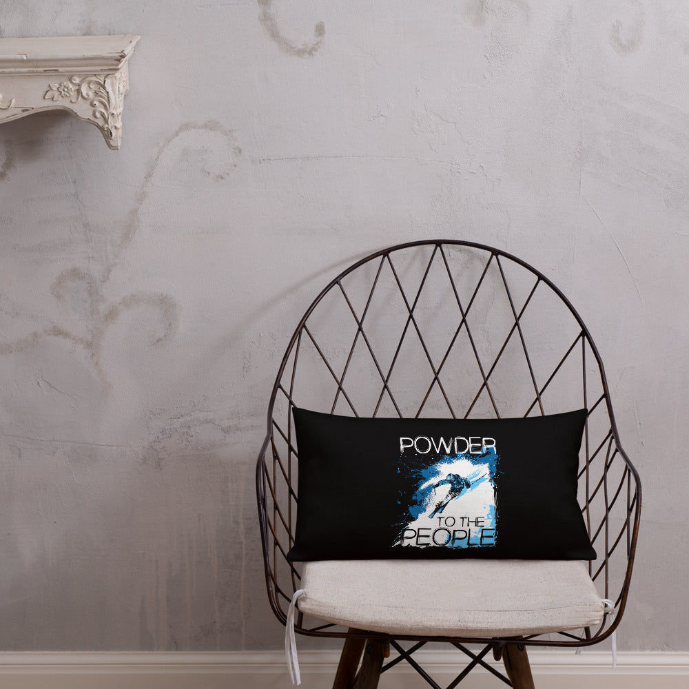 Premium Pillow Powder To The People Black - Powderaddicts