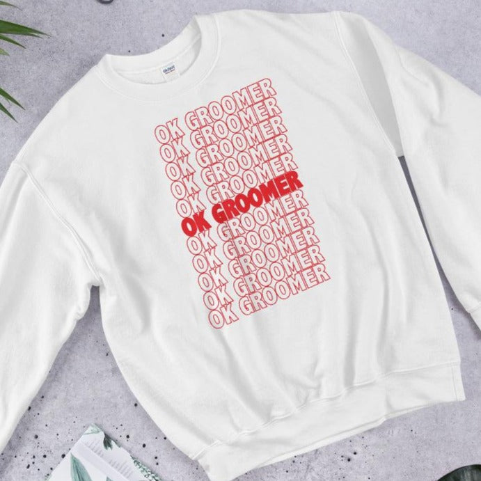 OK Groomer Unisex Sweatshirt - Powderaddicts