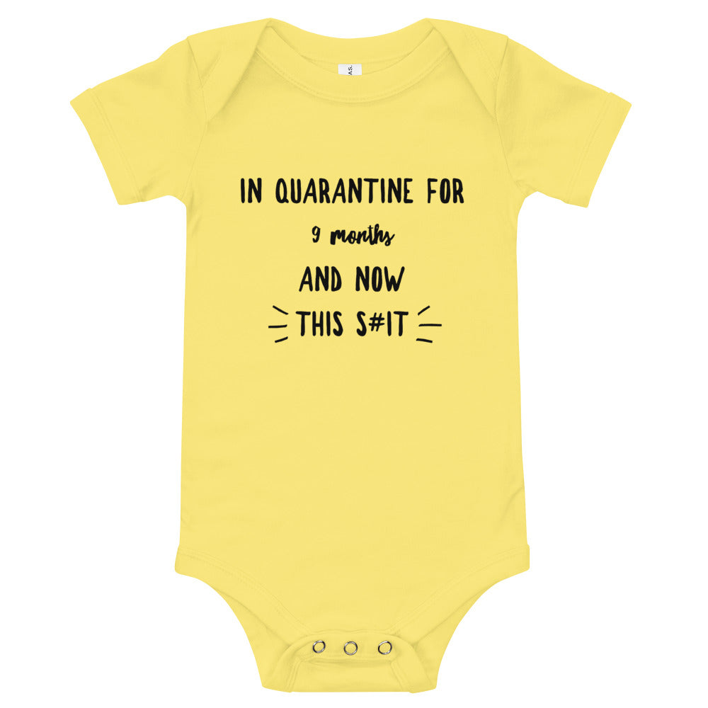 Quarantine Baby Body Suit - Powderaddicts