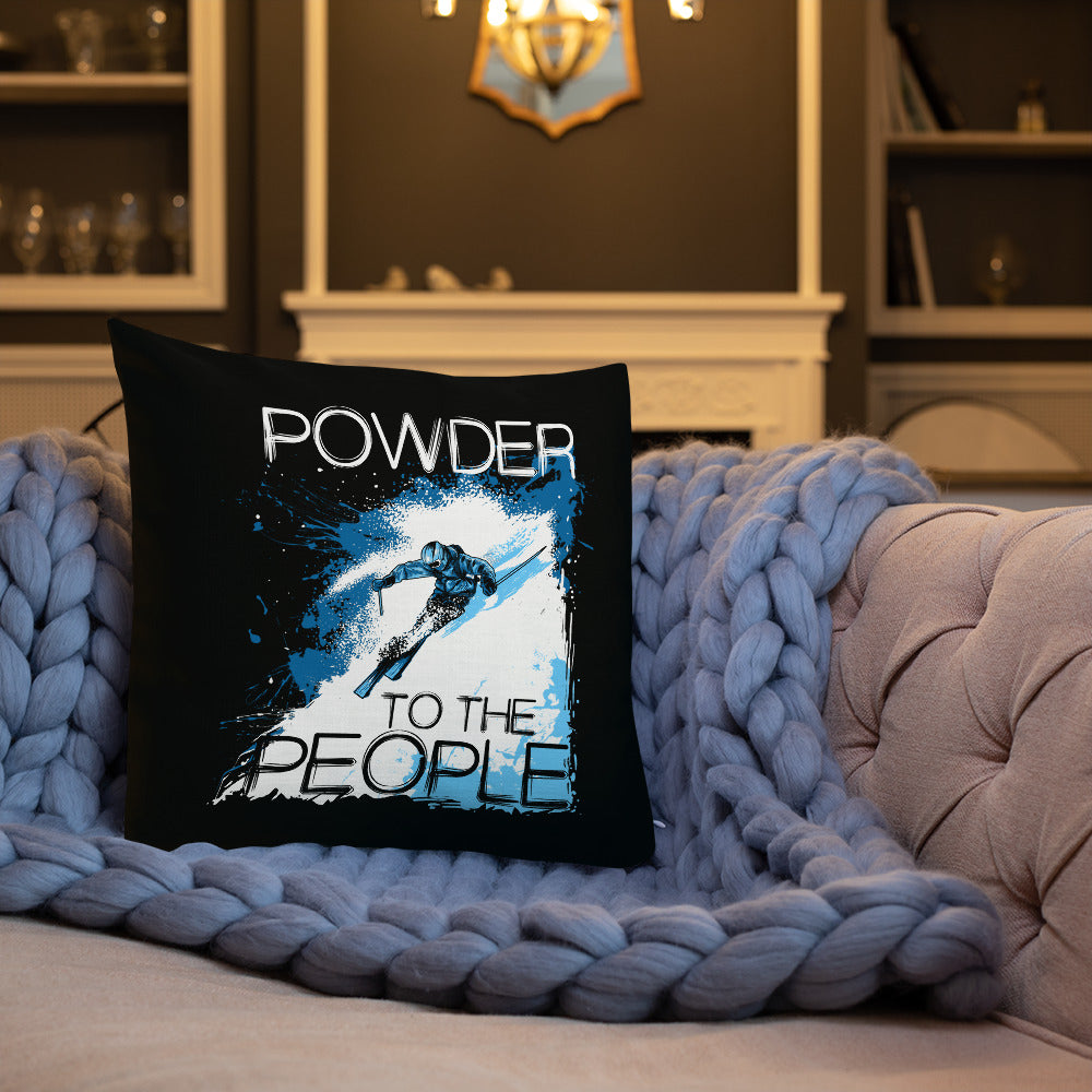 Premium Pillow Powder To The People Black - Powderaddicts