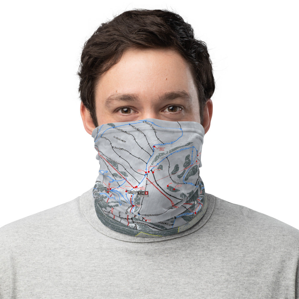Snowbird, Utah Ski Resort Map Neck Gaiter