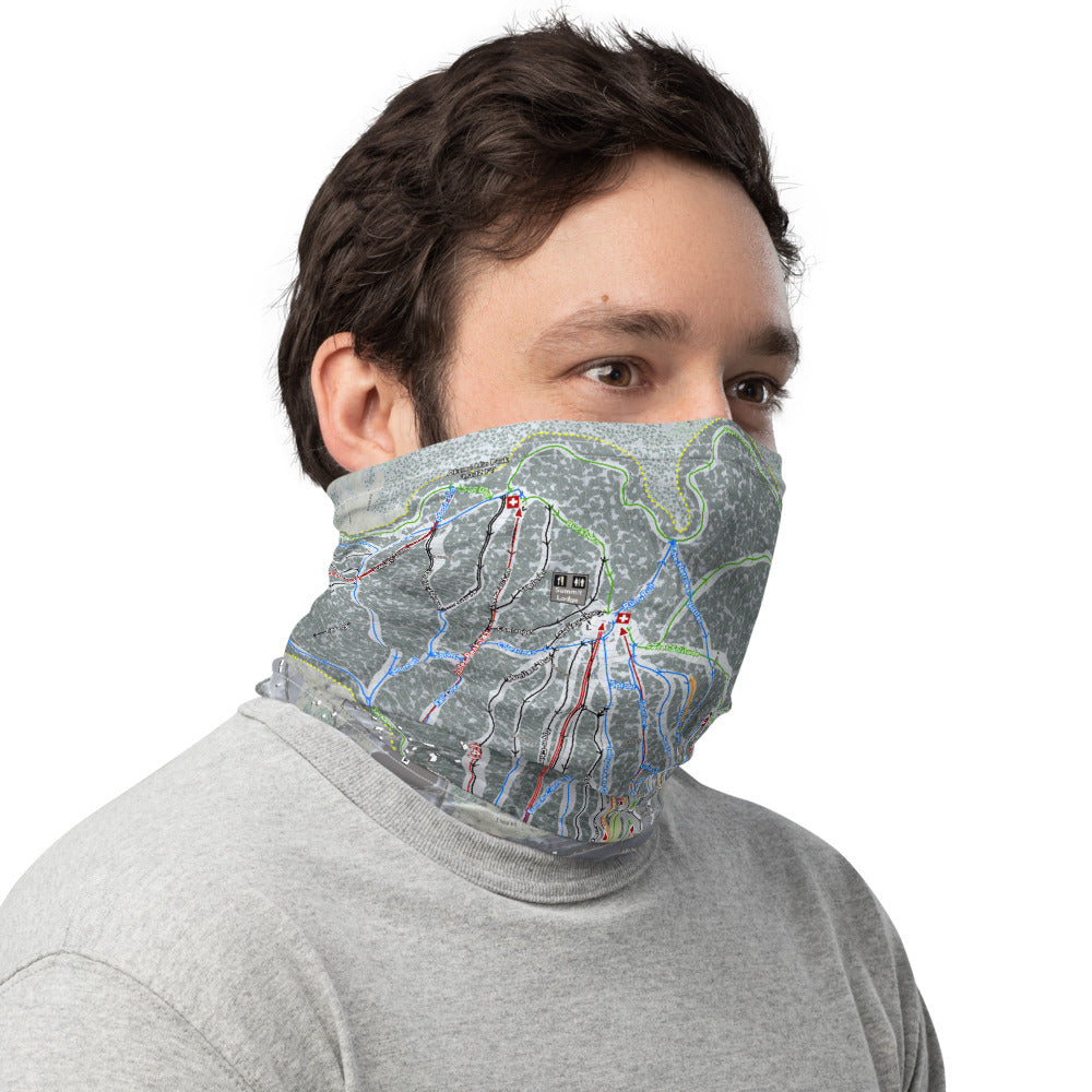 Okemo, Vermont Ski Trail Map Neck Gaiter - Powderaddicts