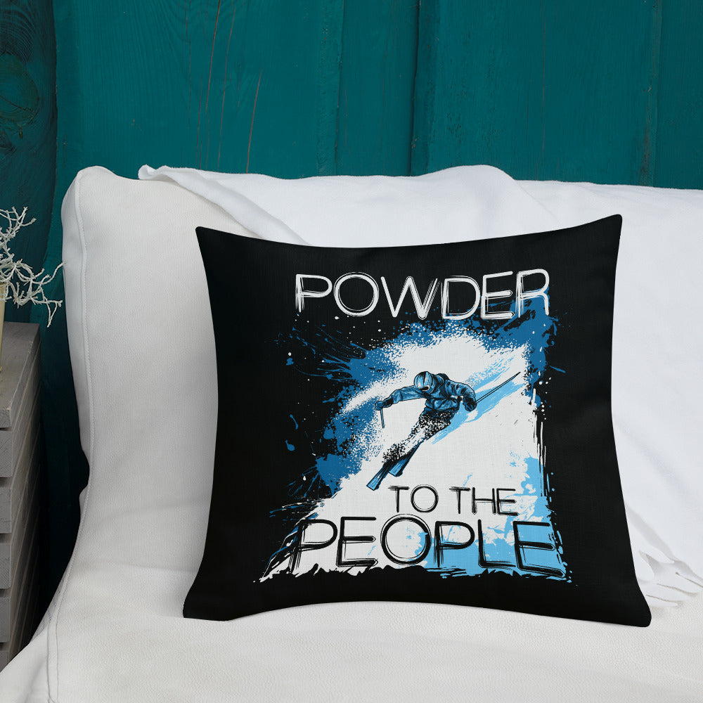 Premium Pillow Powder To The People Black - Powderaddicts